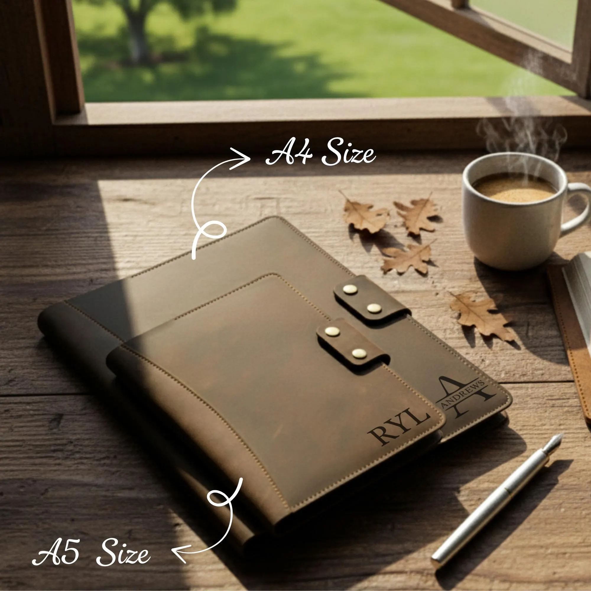 Letters to my Mom Leather Journal, Personalized Grief Diary, Custom Memory Notebook, Notebook Memorial Keepsake, Grief Diary Journal - image 5