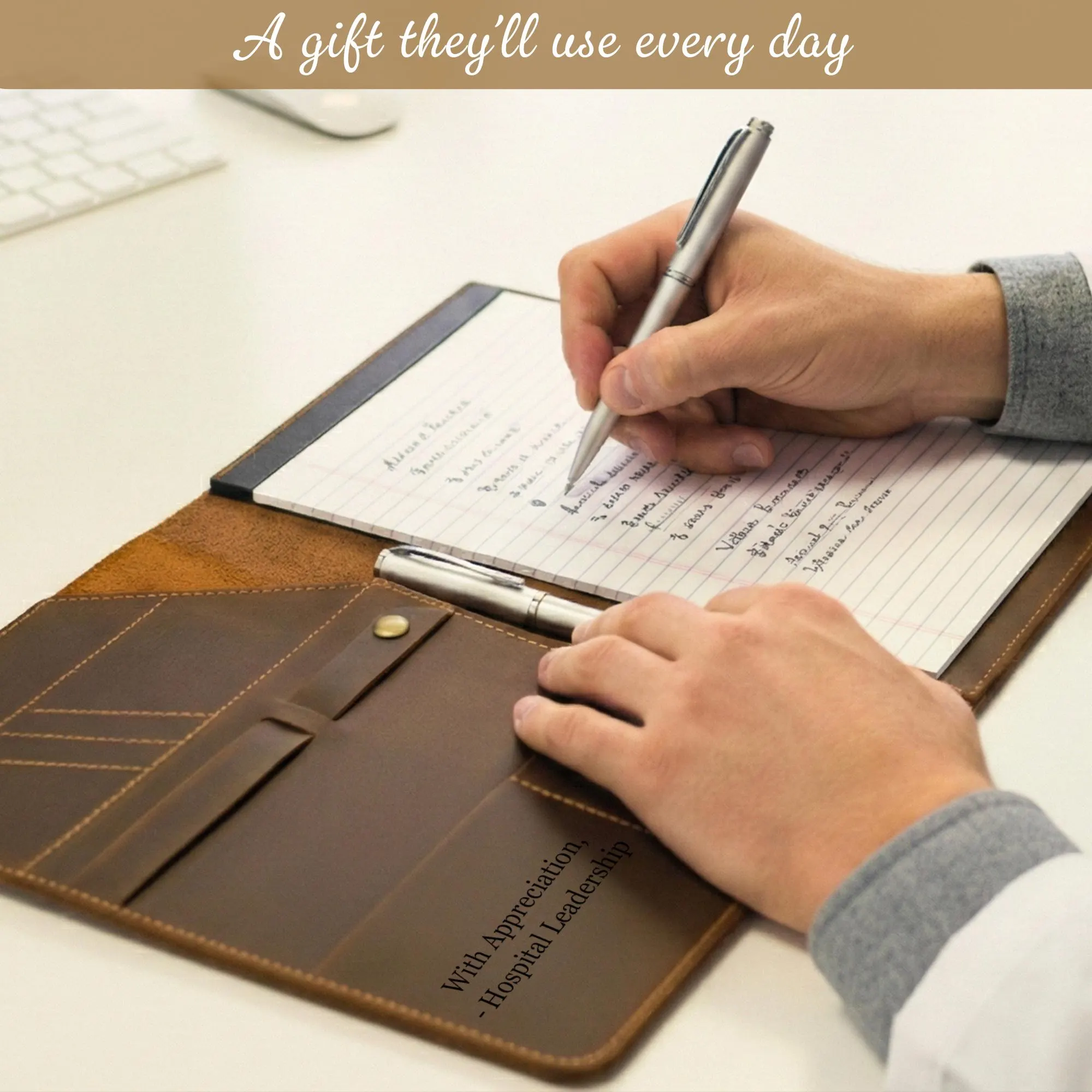 Personalized Friends Are The Family We Choose Leather Journal Custom Names Best Friend Diary Engraved Friendship Notebook Gift for bff - image 3