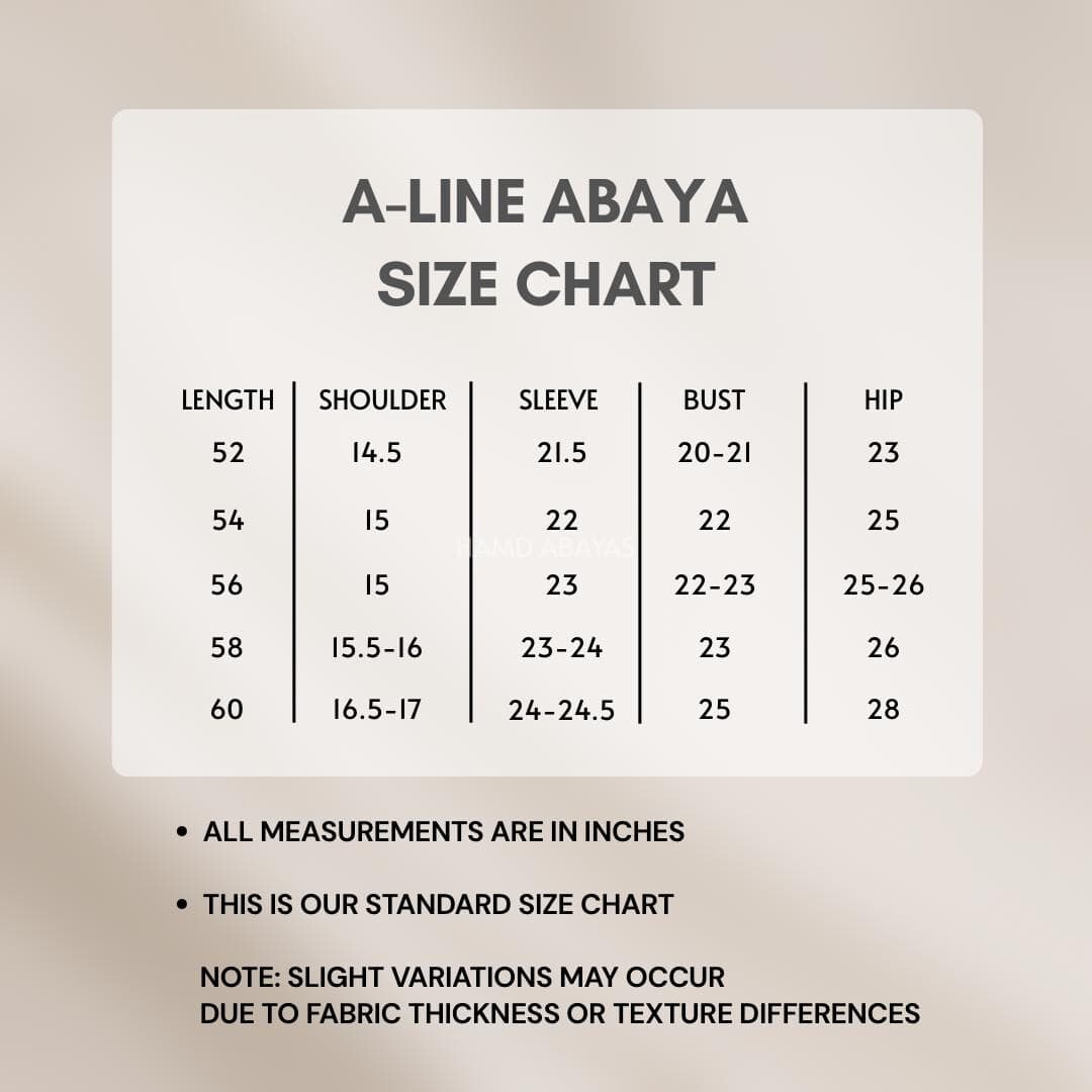 Minimal Beaded Abaya 3-Piece Set | Simple Modest Wear - image 5