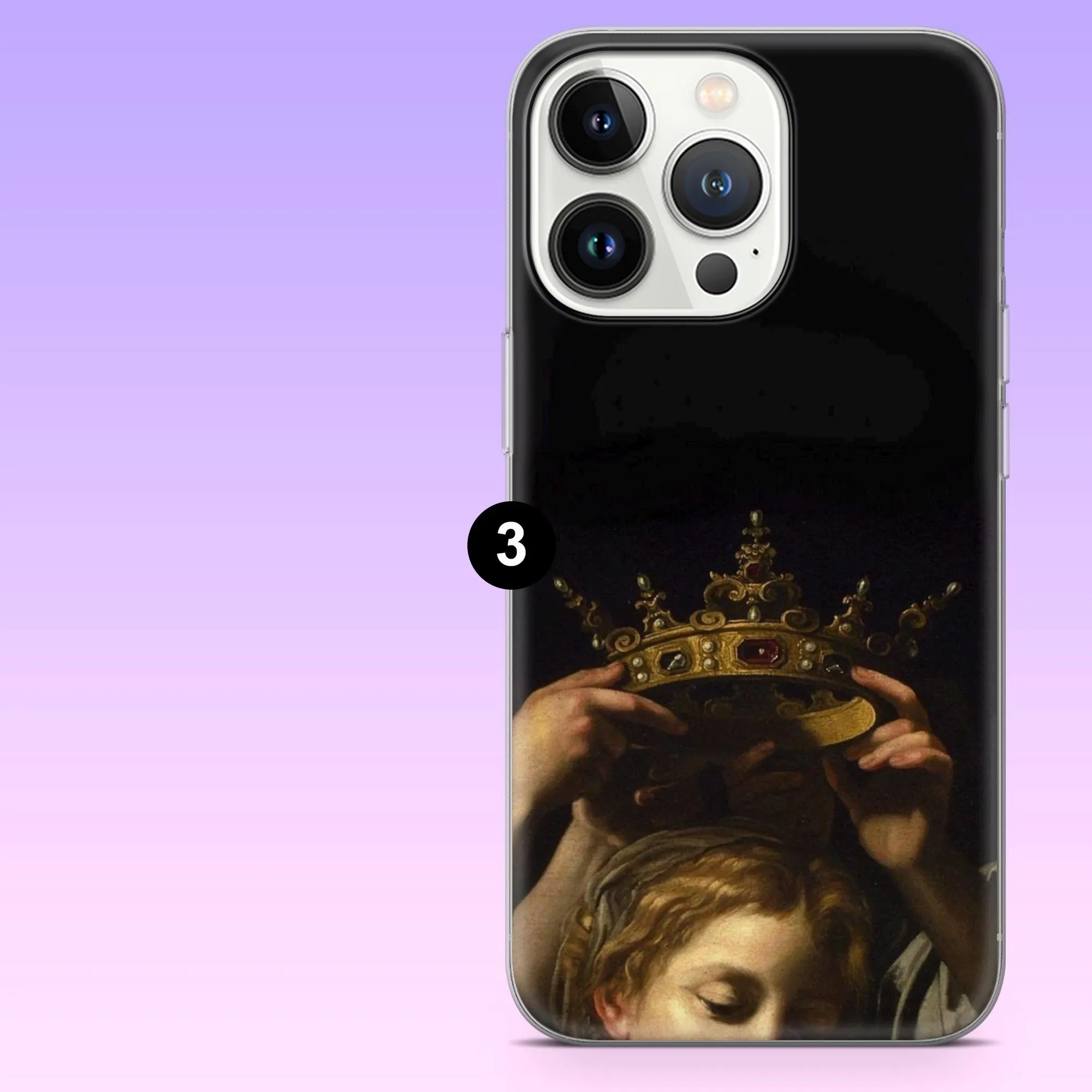 Caravaggio Phone Case Dark Art Baroque Art Cover for iPhone 17Pro, 16, 15, 14, 13, 12, Samsung S25, S24, S23, S22, A16, A56, Pixel 10, 9Pro - image 5