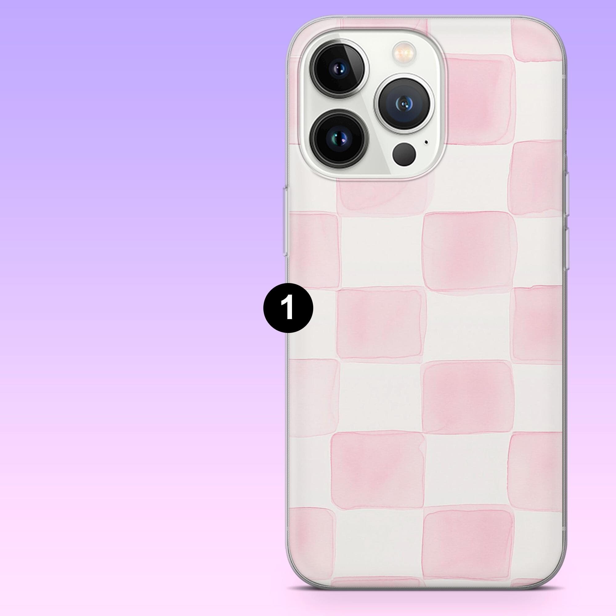 Pastel Pink Phone Case Soft Girl Cover for iPhone 17Pro, 16, 15, 14, 13, 12, Samsung S25, S24, S23Fe, S22, A16, A26, A56, Pixel 10, 9Pro - image 3