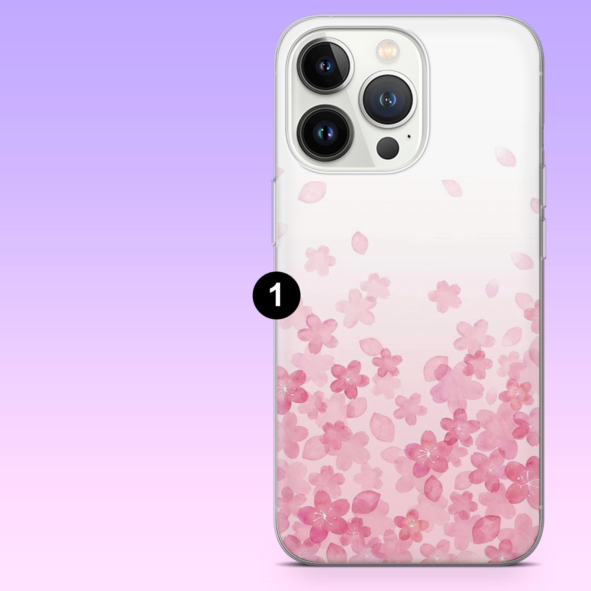 Sakura Phone Case Cherry Blossom Japanese Cover for iPhone 17Pro, 16, 15, 14, 13, 12, Samsung S25, S24, S23Fe, A16, A26, A56, Pixel 10, 9Pro - image 3