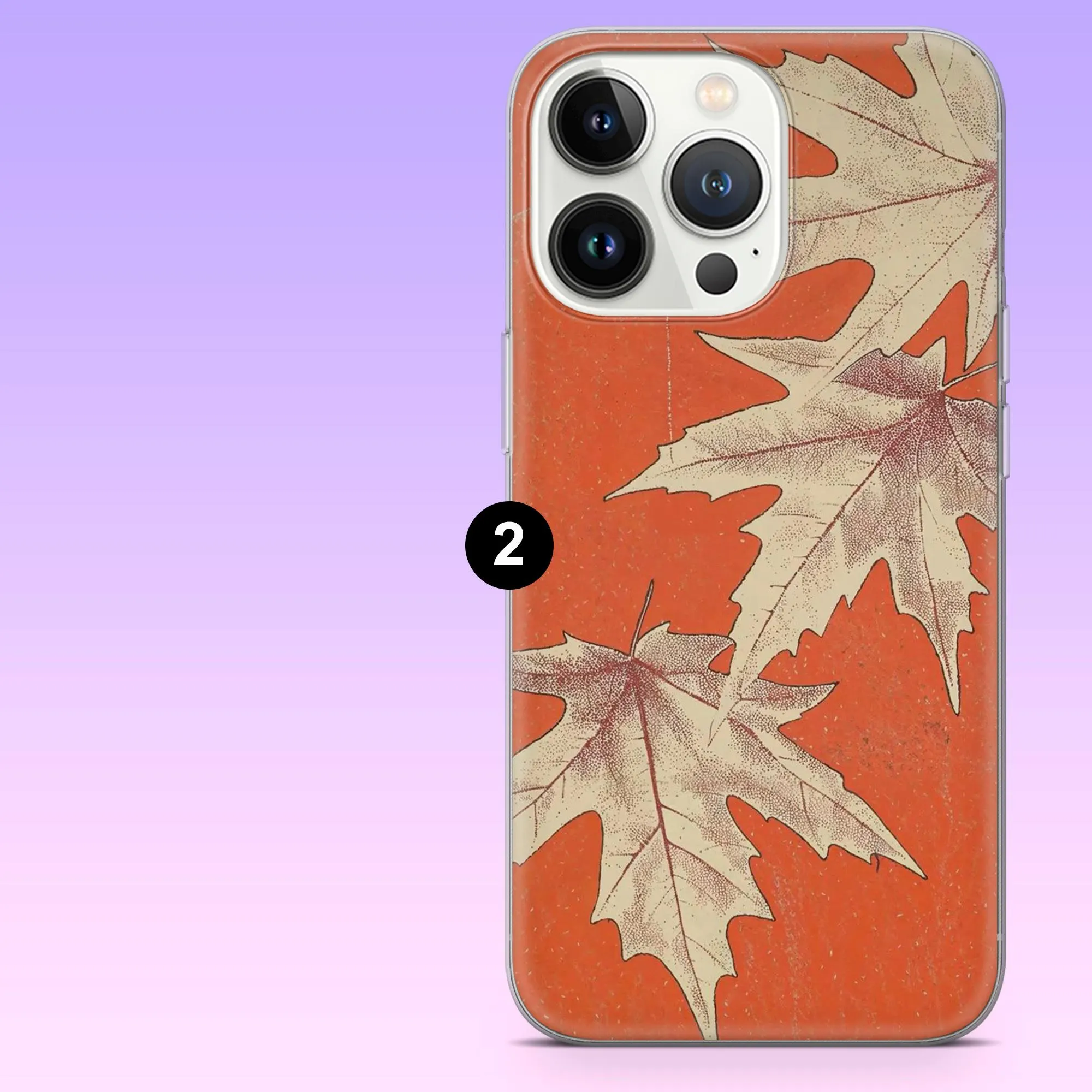 Maple Leaf Phone Case Autumn Cozy Fall Cover for iPhone 17Pro, 16, 15, 14, 13, 12, Samsung S26, S25, S24, S23Fe, A16, A56, Pixel 10, 9Pro - image 4