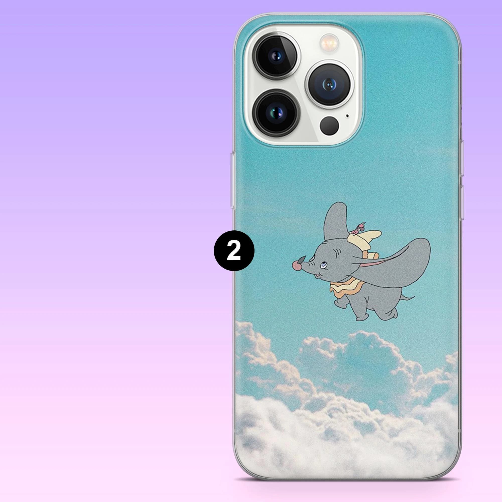 Dumbo Phone Case Cute Disney Elephant Cover for iPhone 17Pro, 16, 15, 14, 13, 12, Samsung S26, S25, S24, S23Fe, A16, A56, Pixel 10, 9Pro - image 4