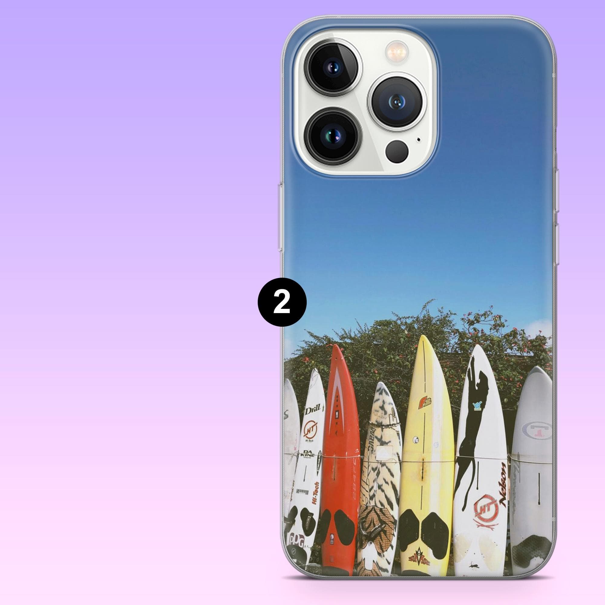 Surfing Phone Case Beachy Surfboard Cover for iPhone 17Pro, 16, 15, 14, 13, 12, Samsung S25, S24, S23Fe, S22, A16, A26, A56, Pixel 10, 9Pro - image 4