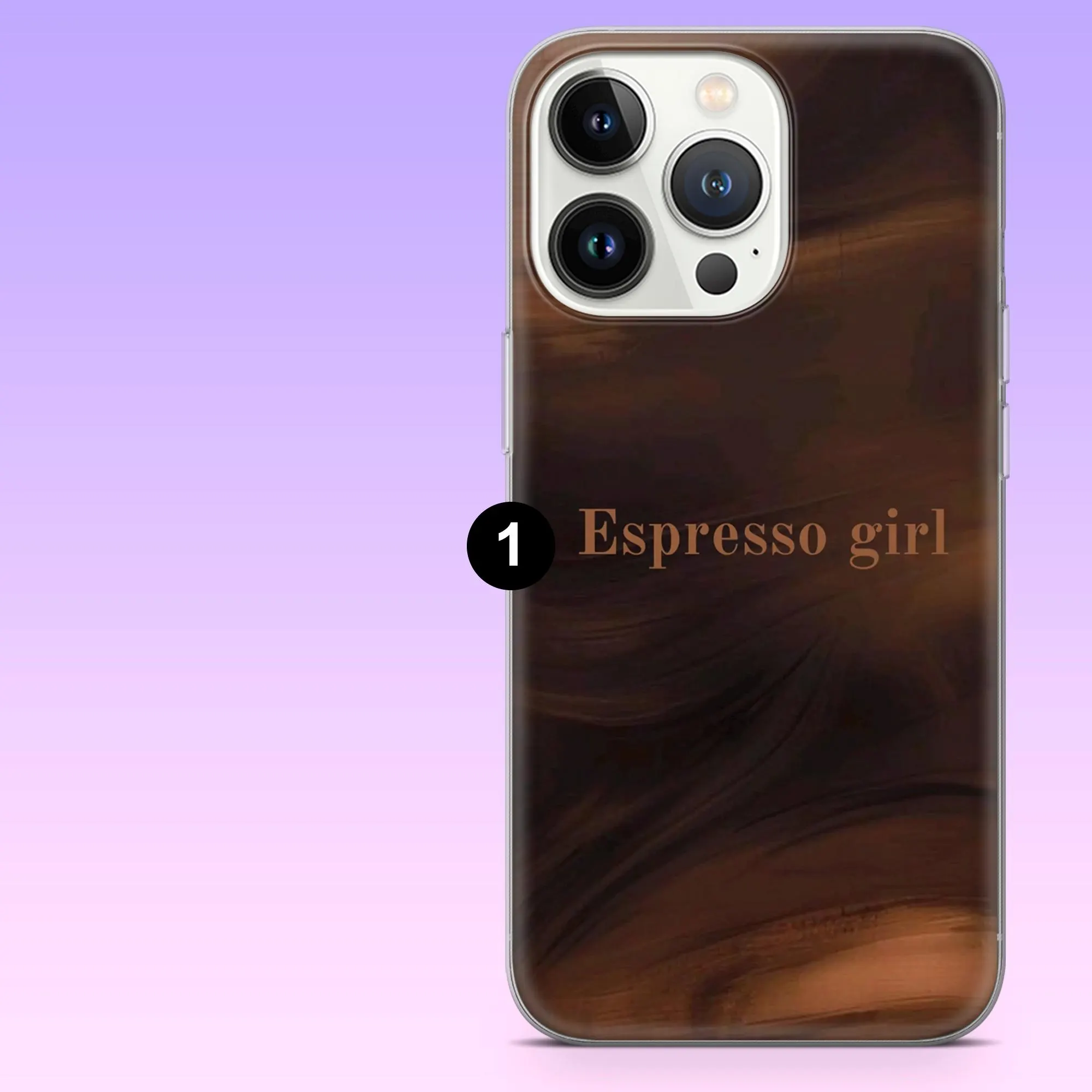 Coffee Girl Phone Case Cafe Lover Cover for iPhone 17Pro, 16, 15, 14, 13, 12, Samsung S25, S24, S23Fe, S22, A16, A26, A56, Pixel 10, 9Pro - image 3