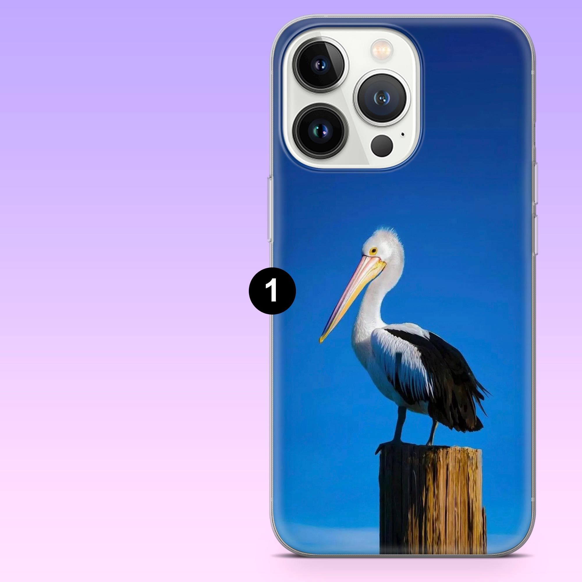 Pelican Phone Case Coastal Seabird Cover for iPhone 17Pro, 16, 15, 14, 13, 12, Samsung S26, S25, S24, S23Fe, A16, A56, Pixel 10, 9Pro - image 3