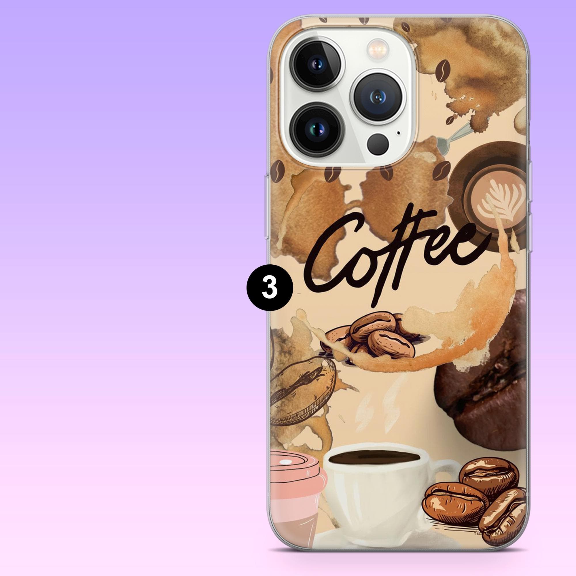 Coffee Girl Phone Case Cafe Lover Cover for iPhone 17Pro, 16, 15, 14, 13, 12, Samsung S25, S24, S23Fe, S22, A16, A26, A56, Pixel 10, 9Pro - image 5
