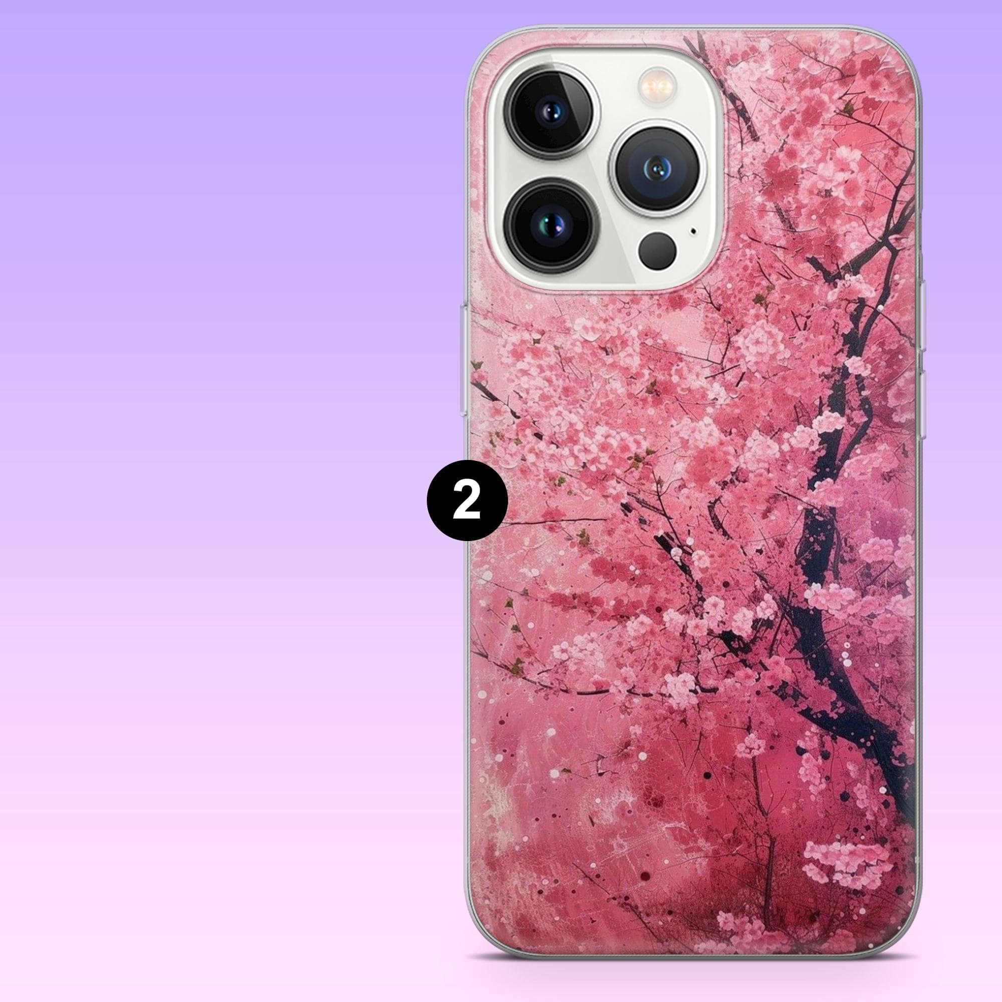 Sakura Phone Case Japanese Cherry Blossom Cover for iPhone 17Pro, 16, 15, 14, 13, 12, Samsung S25, S24, S23Fe, S22, A26, A56, Pixel 10, 9Pro - image 5