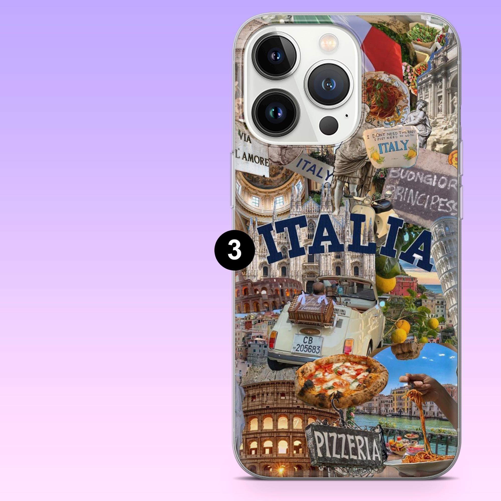 Italy Aesthetic Phone Case Vintage Italy Cover for iPhone 17Pro, 16, 15, 14, 13, 12, Samsung S25, S24, S23Fe, A16, A26, A56, Pixel 10, 9Pro - image 5