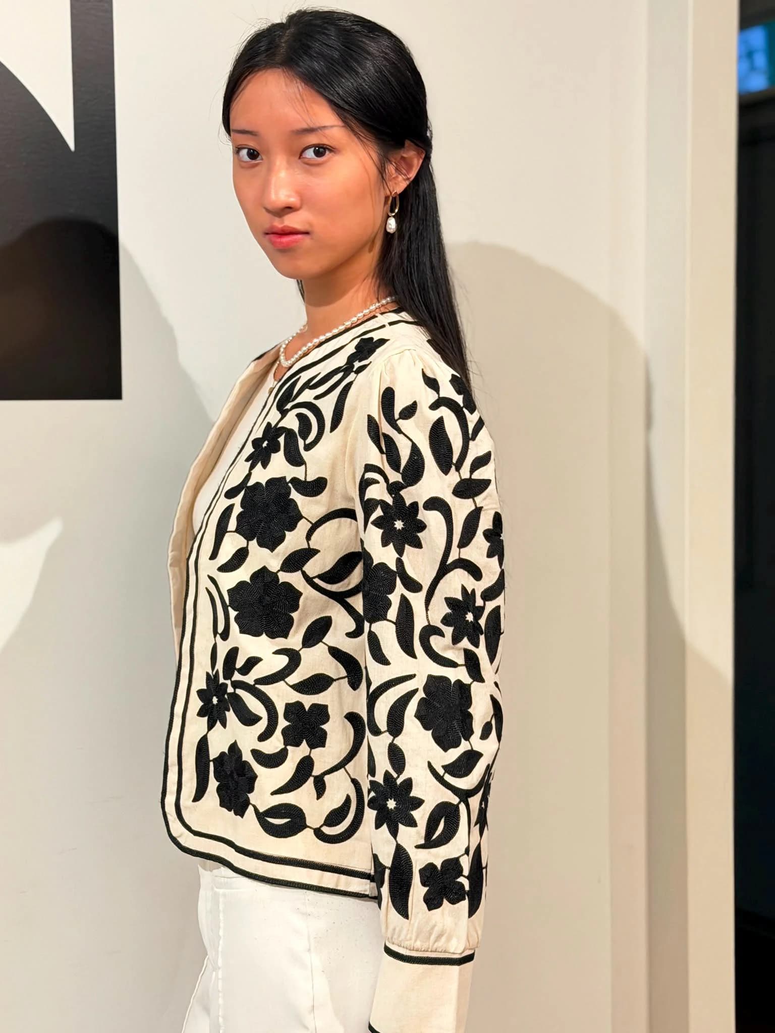 Lightweight Open Front Statement Jacket - image 2