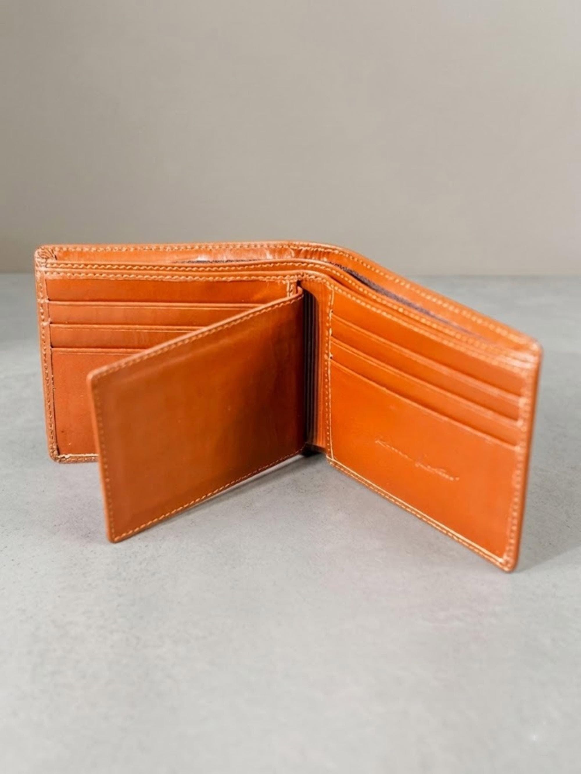 Handmade Cowhide Leather Slim Bifold Wallet – Minimalist Card Holder for Men - image 5