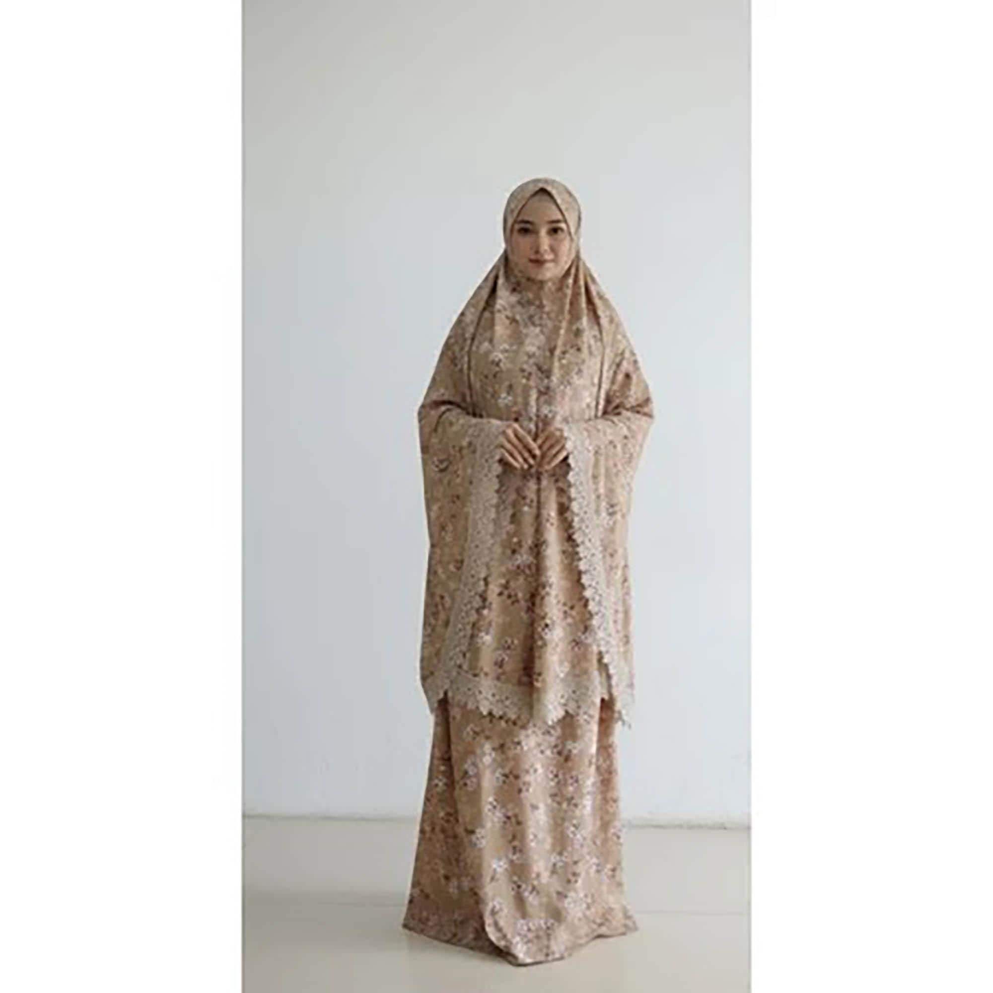 Jumbo Size Cotton Prayer Set | Ultra-Soft Aden Cotton Mukena | - image 4