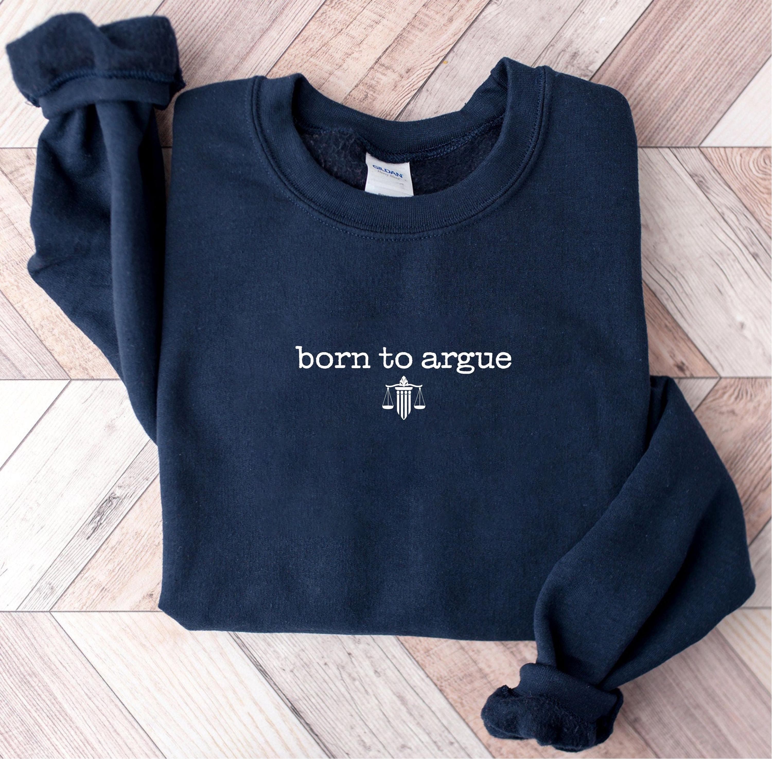 Born to Argue Png Svg | Funy Lawyer Design | Law Student Tee | Attorney Art | Law School Graduation Gift for Cricut & Silhouette