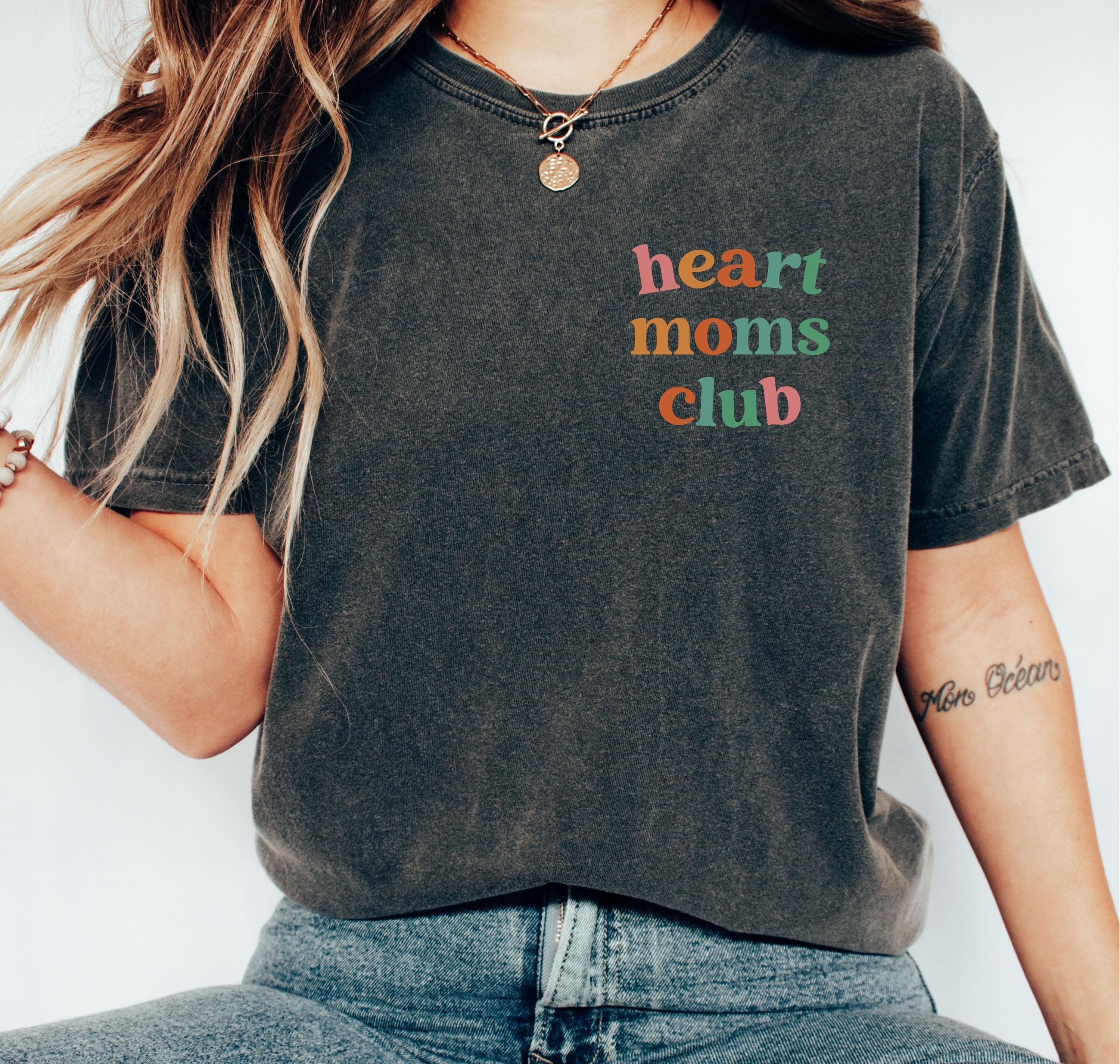 Heart Moms Club Png Svg | Warrior Mama Design | CHD Mom Gift | CHD Awareness Mom Design | Heart Defect Shirt for Cricut & Silhouette