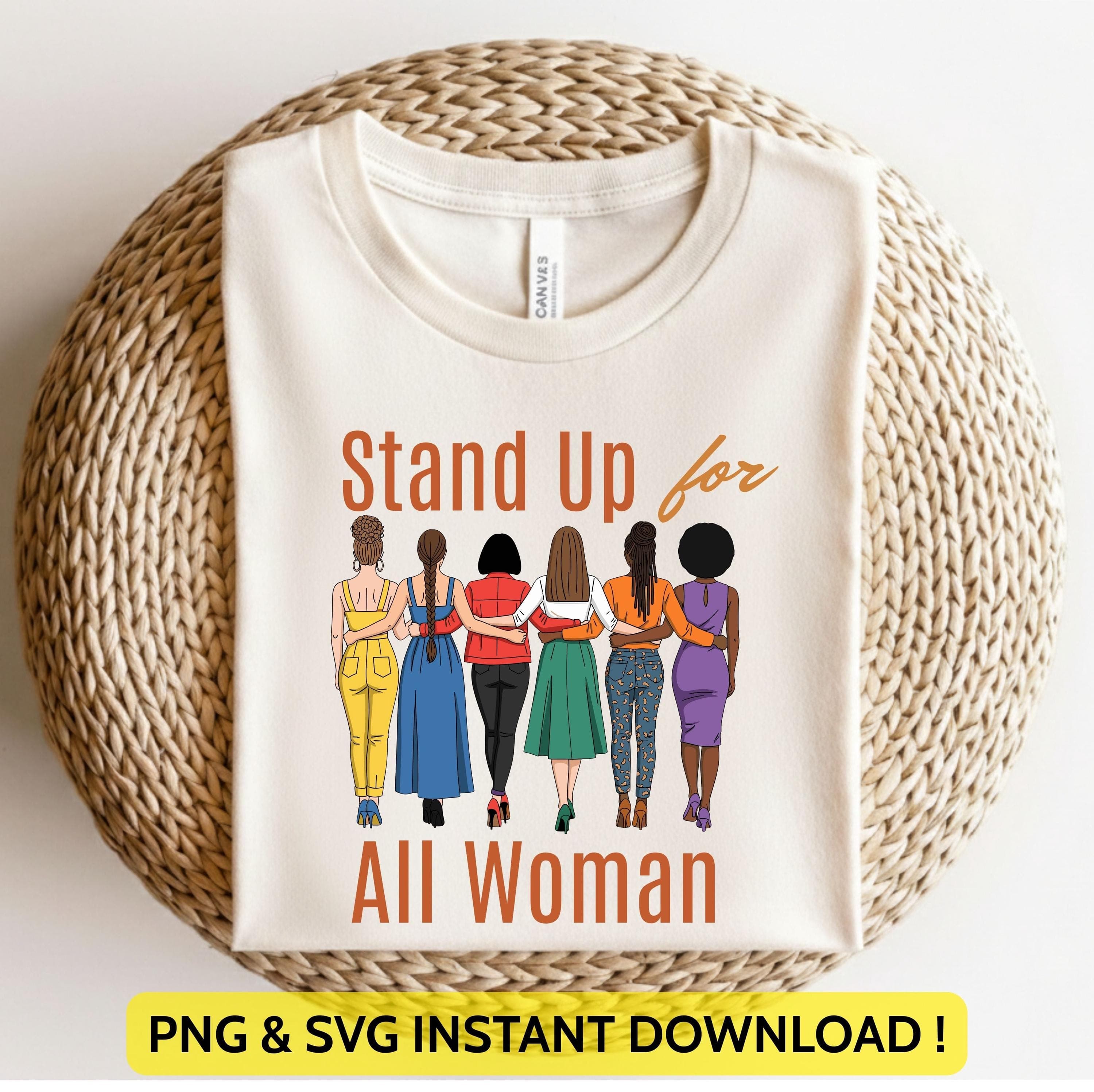 International Women's Day Design Png Svg | 8 March Women's Day | Women's Empowerment Tee | Strong Woman Design for Cricut & Silhouette