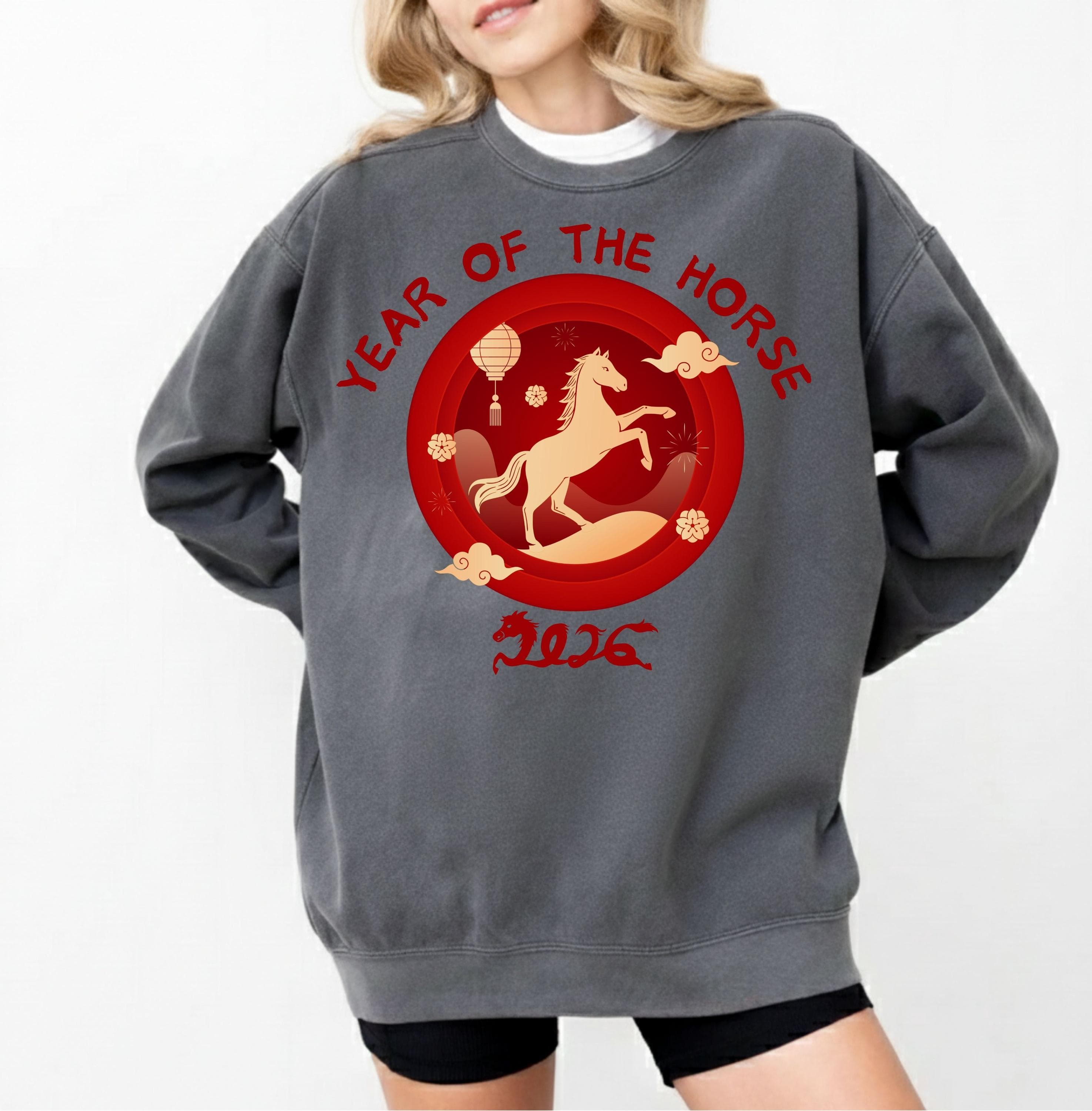 Year Of The Horse 2026 Png Svg | Chinese Horse New Year Design | Chinese Zodiac | Lunar New Year Art for Cricut & Silhouette