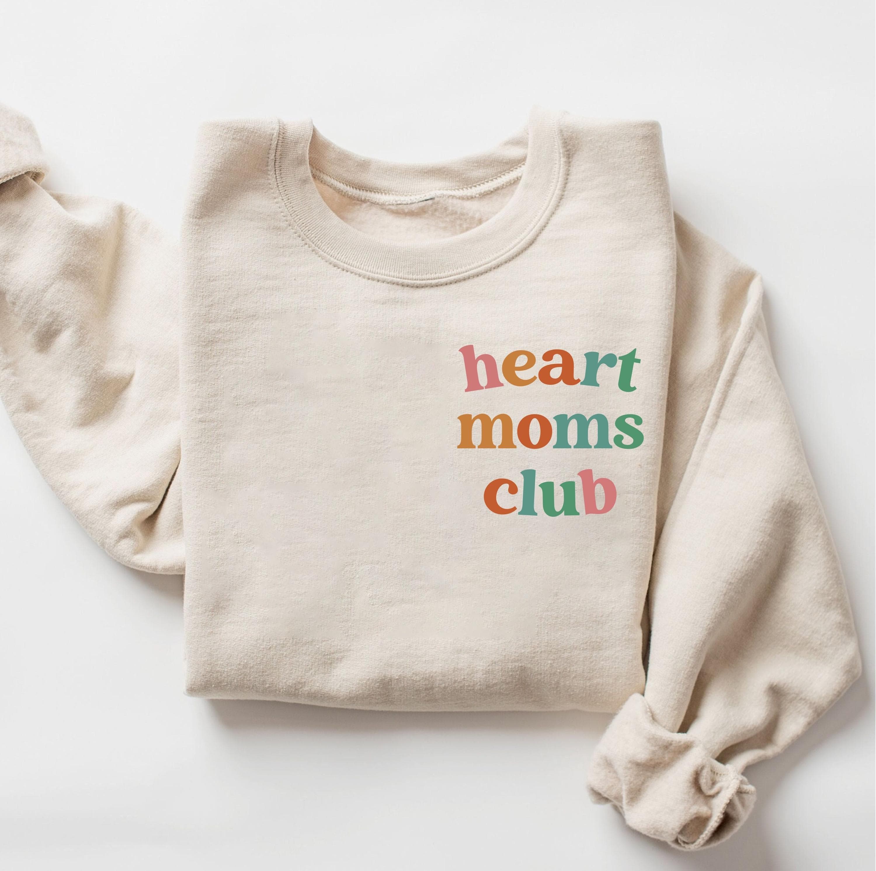 Heart Moms Club Png Svg | Warrior Mama Design | CHD Mom Gift | CHD Awareness Mom Design | Heart Defect Shirt for Cricut & Silhouette