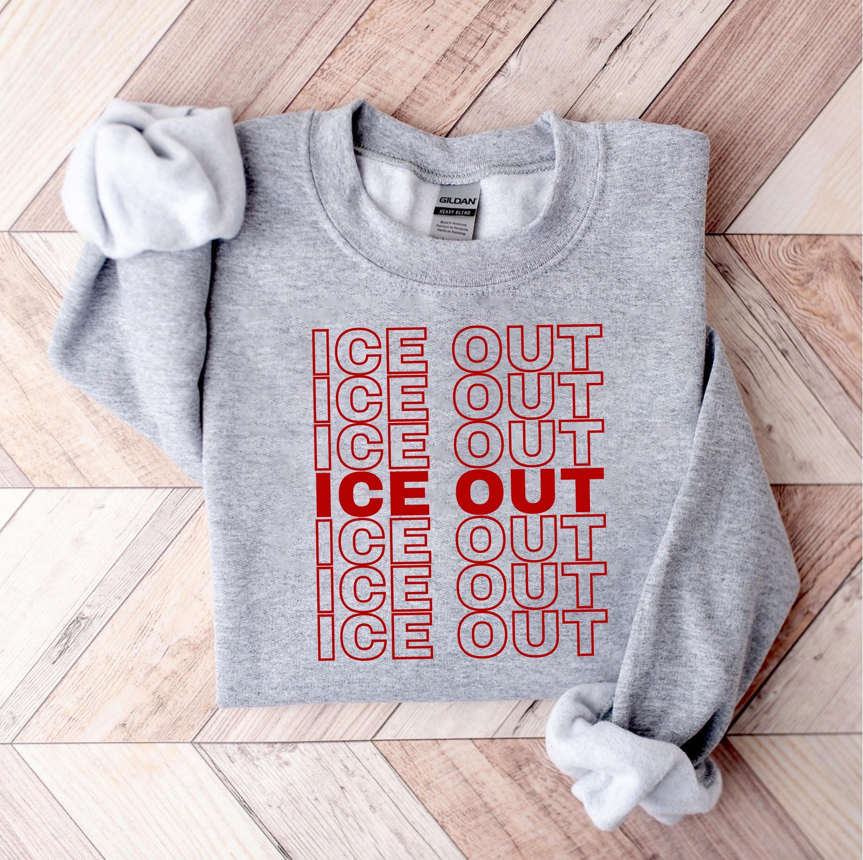 ICE Out Shirt Png Svg | Abolish ICE Baby Tee | No Human is Illegal | Pro Immigrant Gift for Cricut & Silhouette