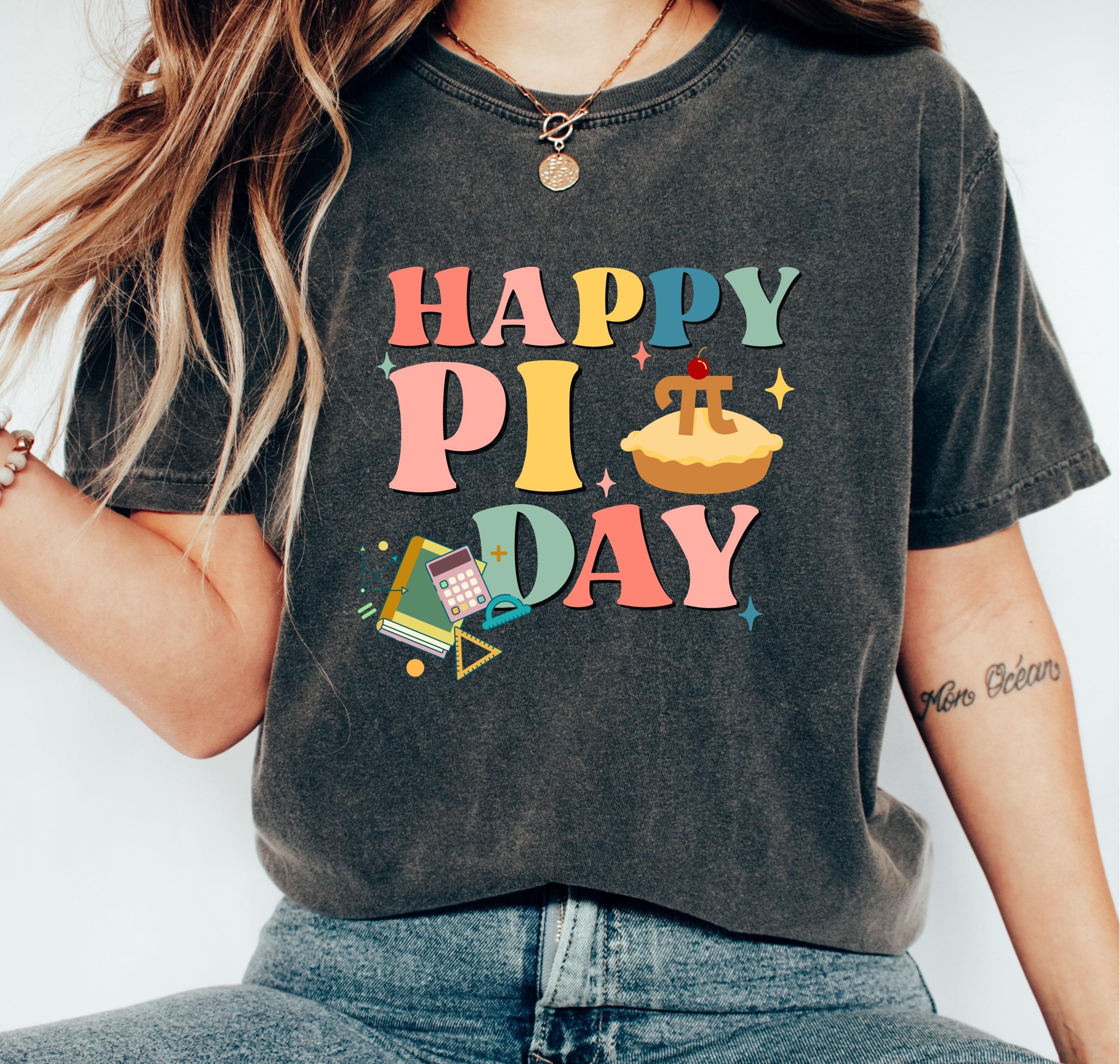 Happy Pi Day Png Svg | Funny Math Design | Pi Day Math Teacher Tee for Cricut & Silhouette