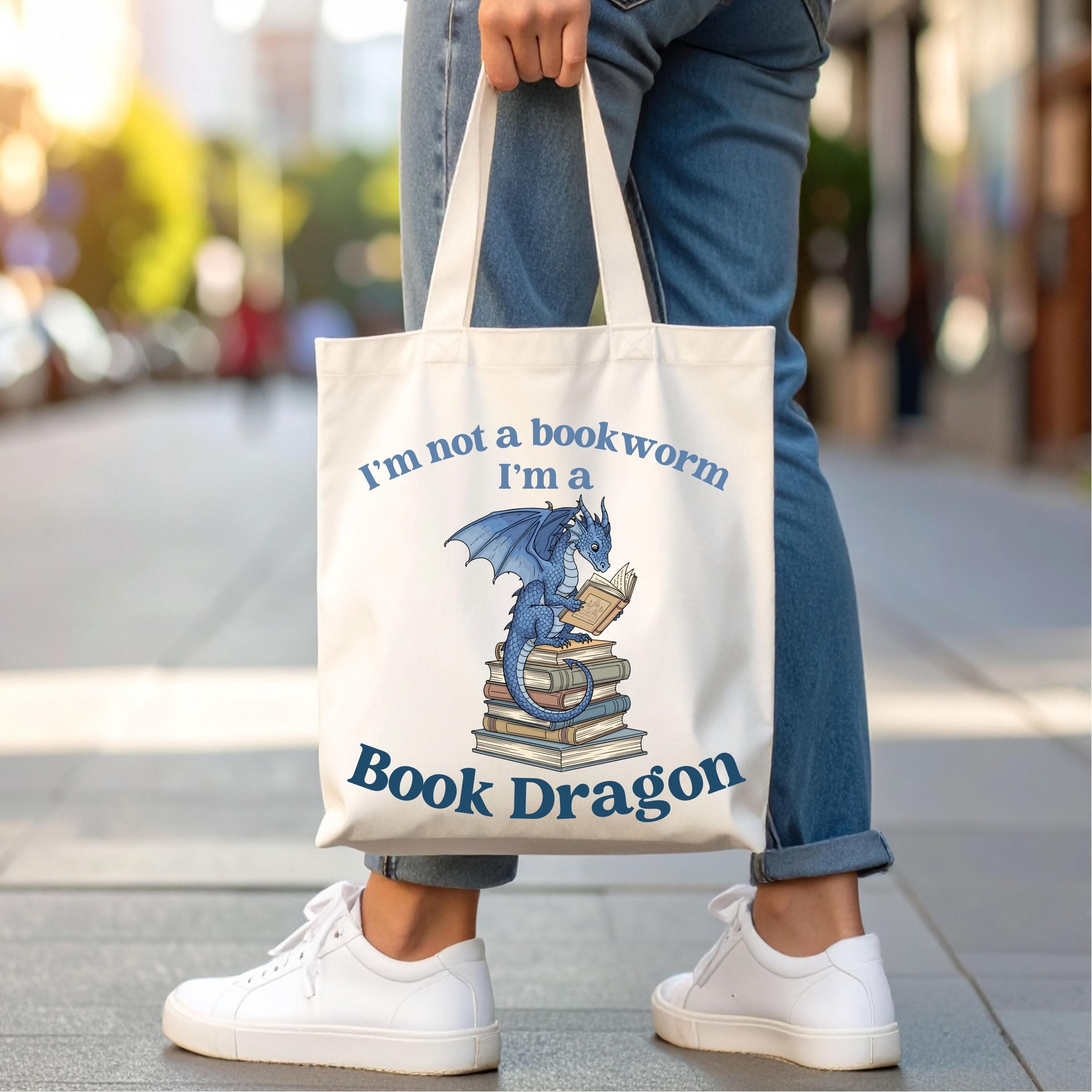 Book Dragon Png Svg | Book Lover 2 Png Svg |  I'm Not A Bookworm | Fantasy Reader | Dragon Lover Gift for Cricut & Silhouette
