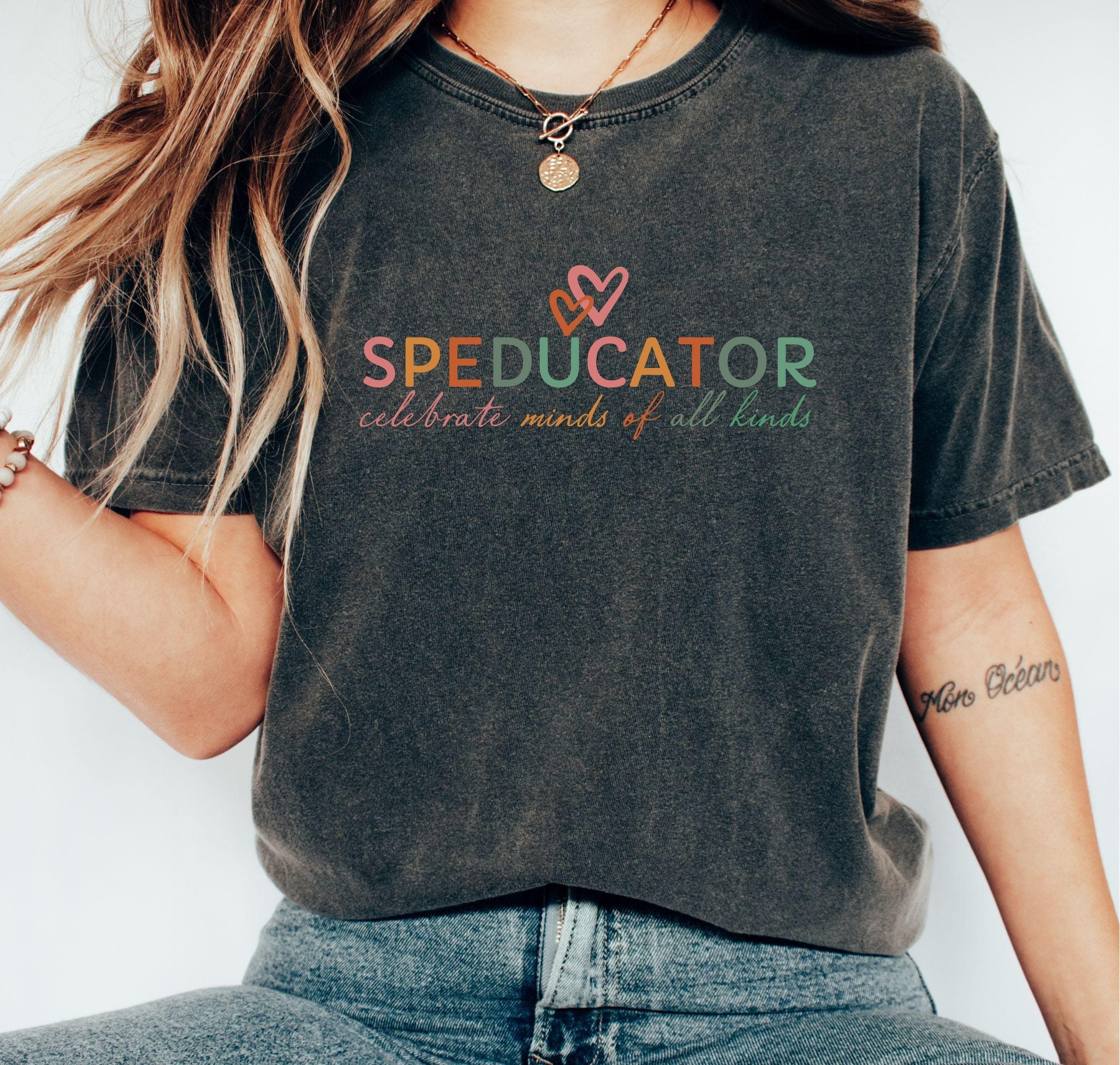 Special Education Teacher Png Svg | Celebrate Minds of All Kinds | Neurodiversity | Sped Teacher Design for Cricut & Silhouette