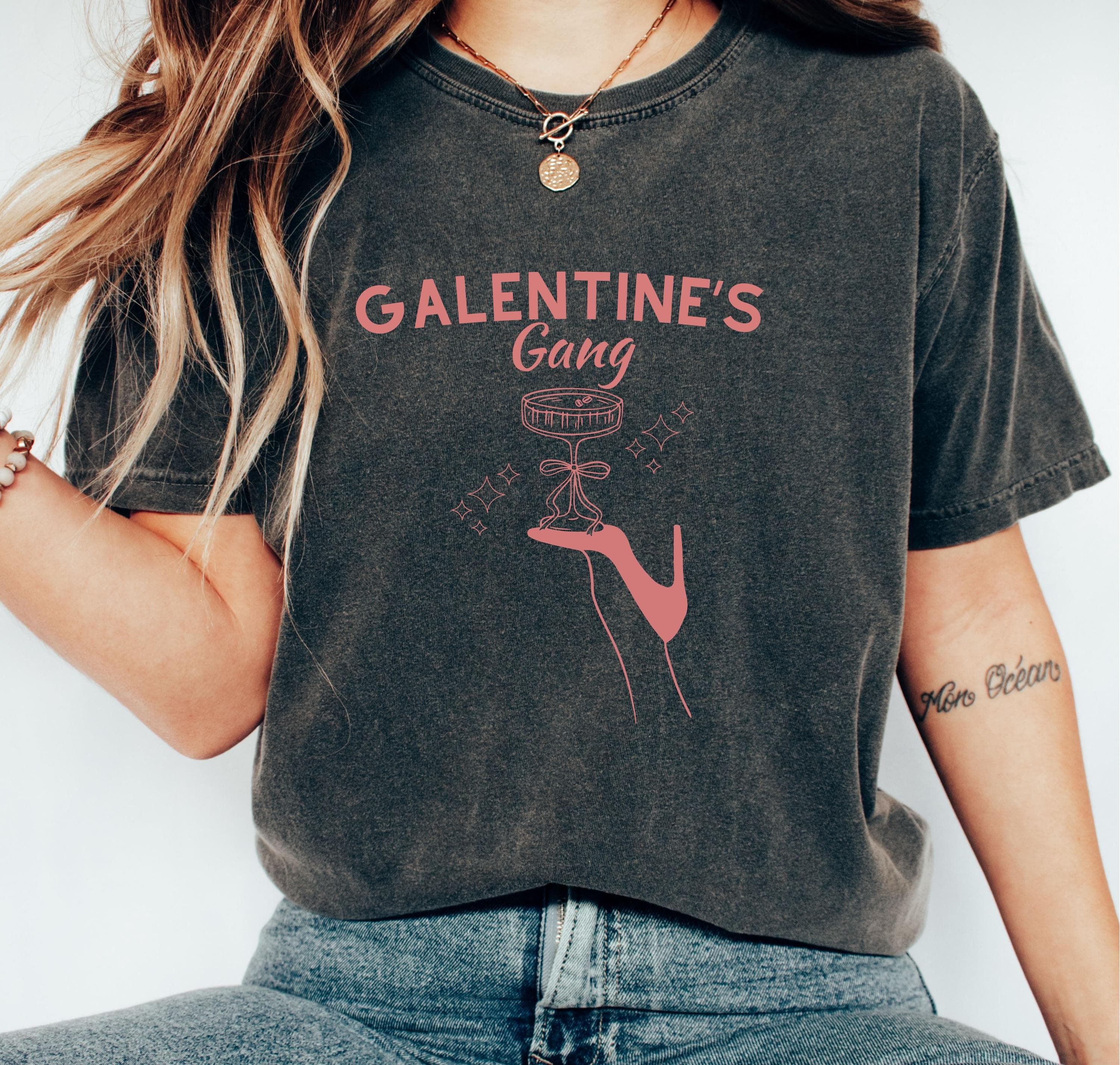 Galentine's Gang Png Svg | Galentines Day Design | Anti Valentine Club | Valentine Friends Shirt Design for Cricut & Silhouette