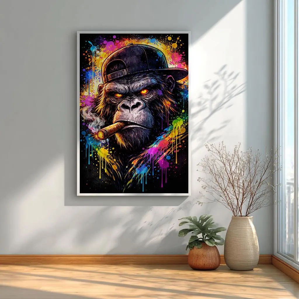 Bold urban animal art with attitude – funny, edgy and modern