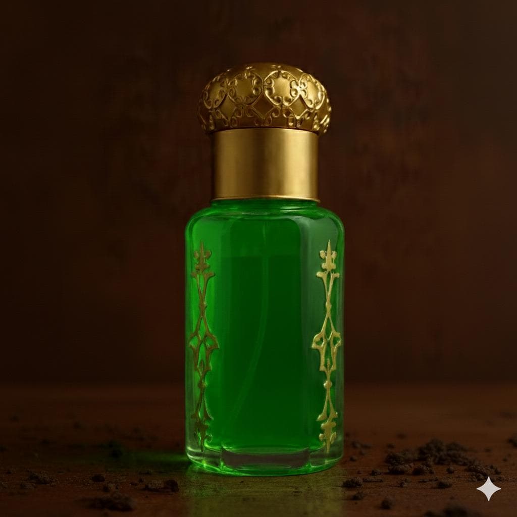 Ruh Khus Attar: Pure Vetiver Perfume Oil, Earthy Aroma - image 3