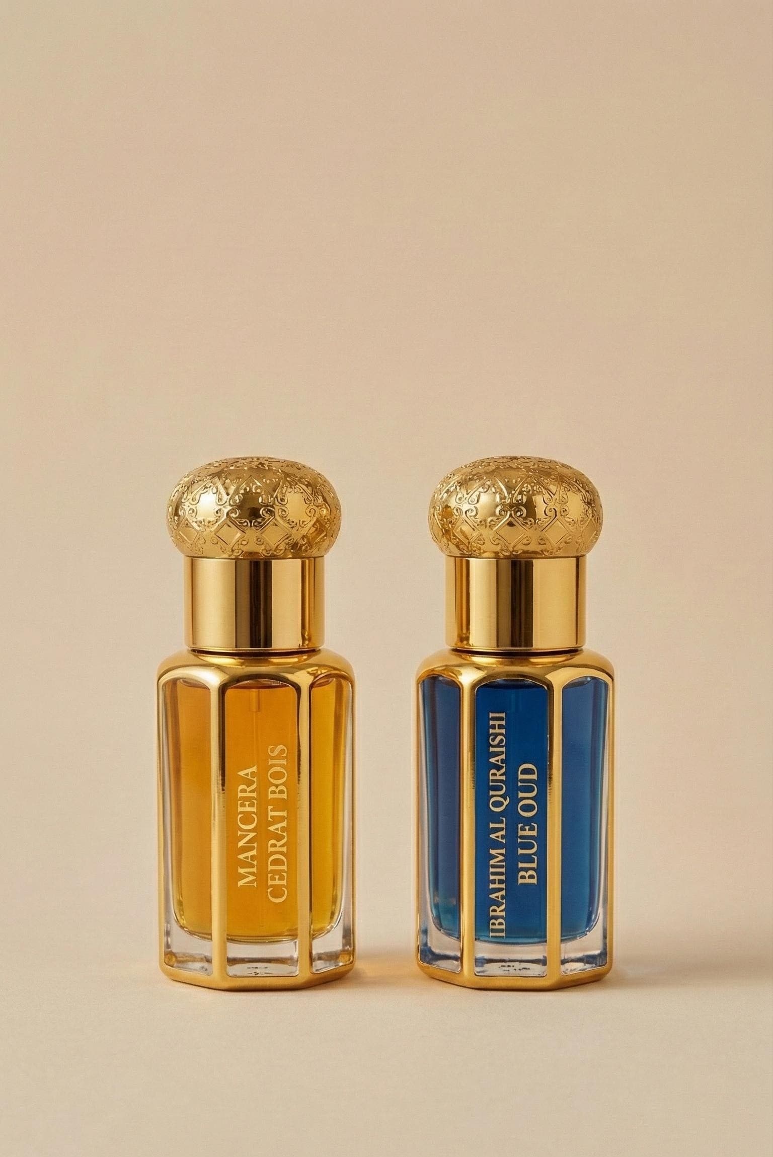 Men's Attar Oil Combo | Wood & Agarwood | Halal Alcohol-Free Fragrance Gift