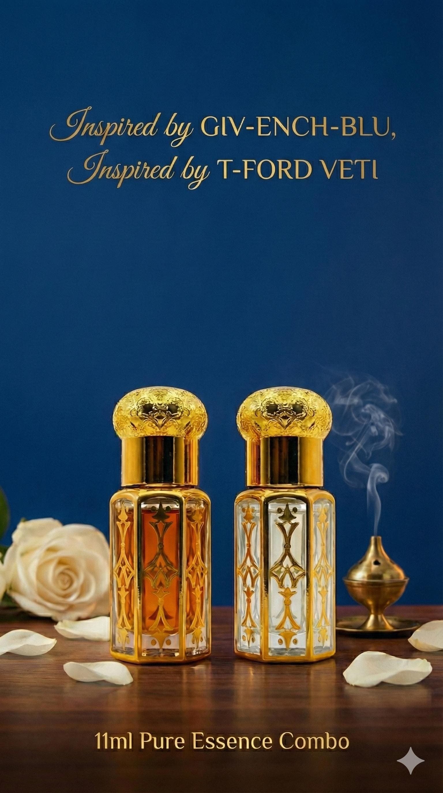 Men's Attar Oil Combo | Aquatic & Vetiver, Alcohol-Free - image 4
