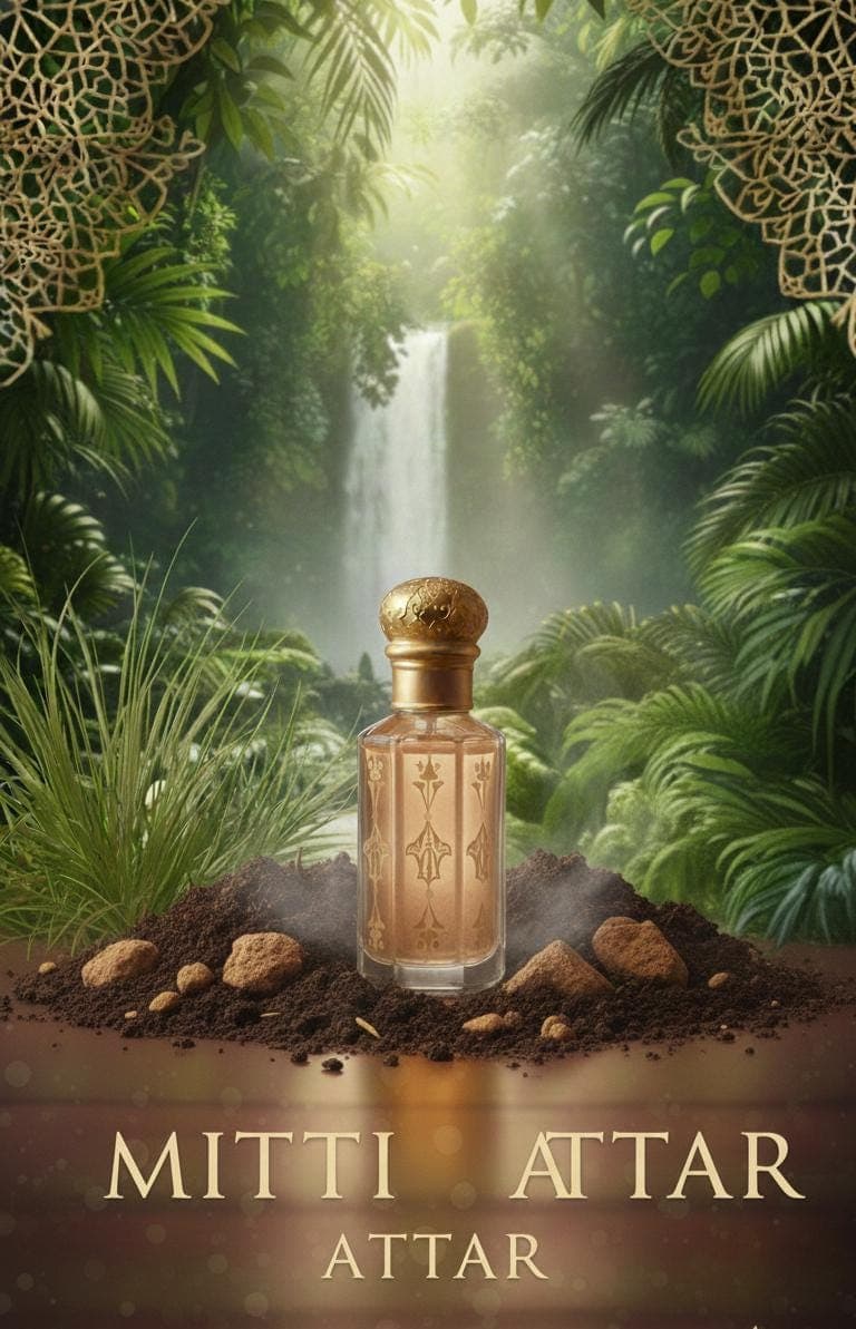 Sandalwood and Mitti Attar Natural Earthy Perfume Oil Woody Indian Attar Long-Lasting Alcohol-Free Fragrance - image 4