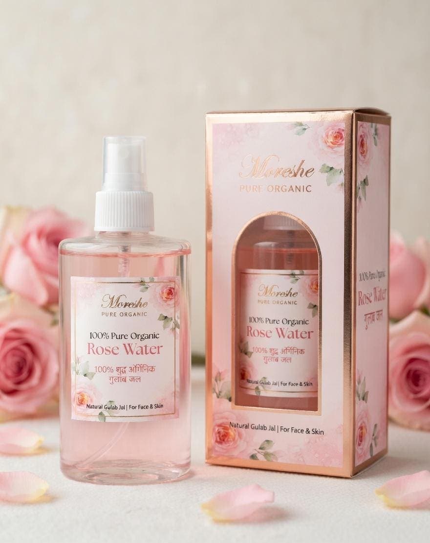 Pure Organic Rose Water Mist | Natural Gulab Jal Toner (Alcohol-Free) - image 3