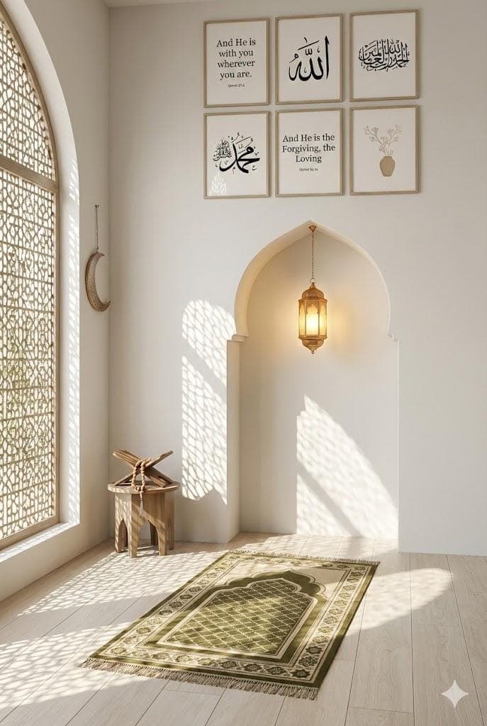Quran Calligraphy Print Set | Minimalist Islamic Home Decor (Digital Download) zip files - image 3