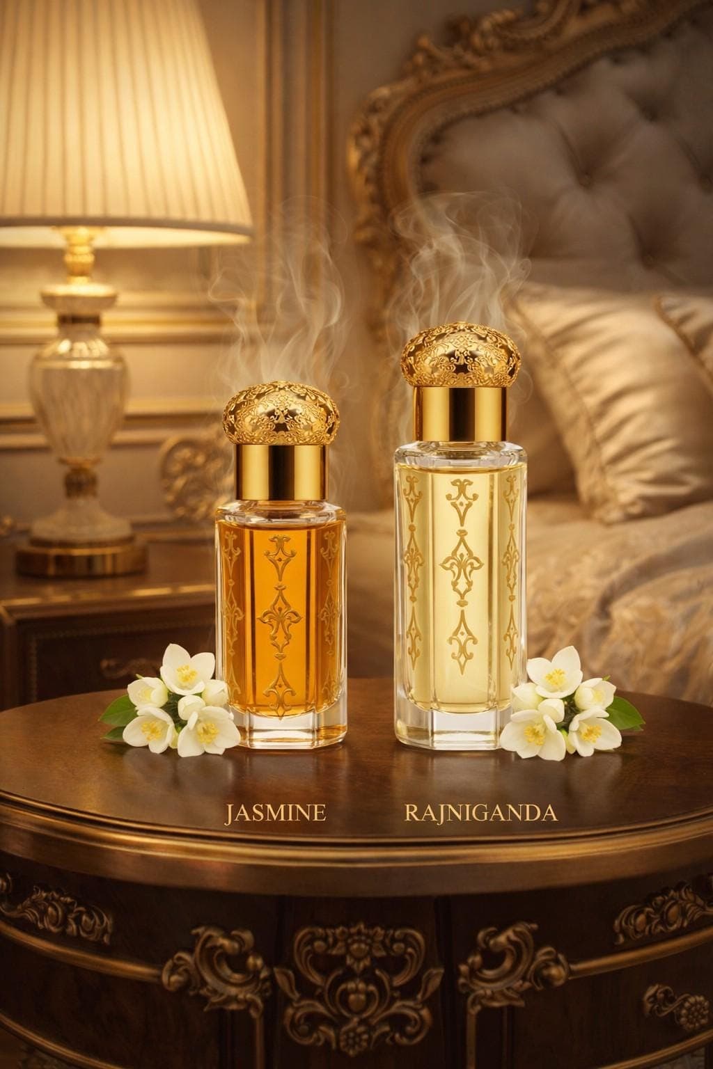 Jasmine & Rajnigandha Attar combo | Natural White Floral Perfume Oil - image 3