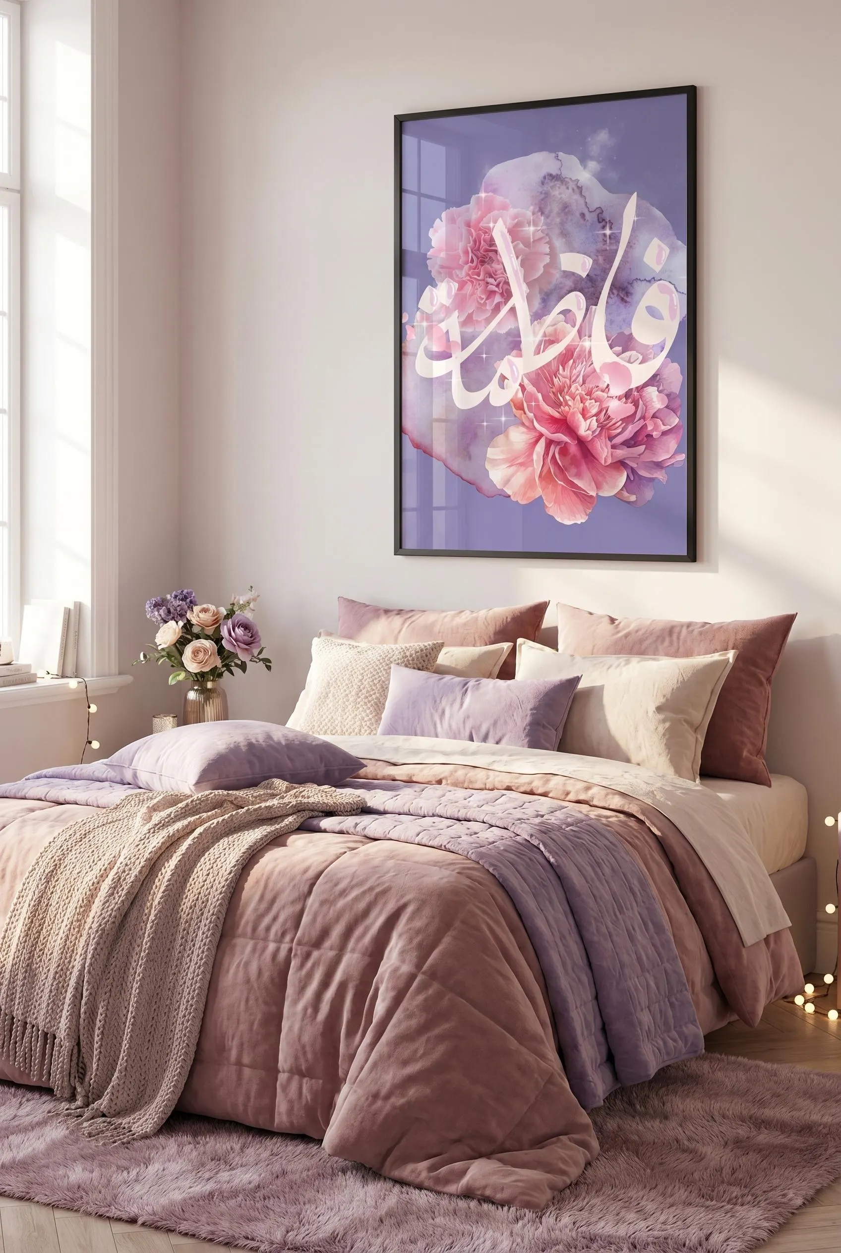 Custom Arabic Name Wall Art – Personalized Name Poster, Islamic Calligraphy Decor, Room Prénom Personnalisable - image 5