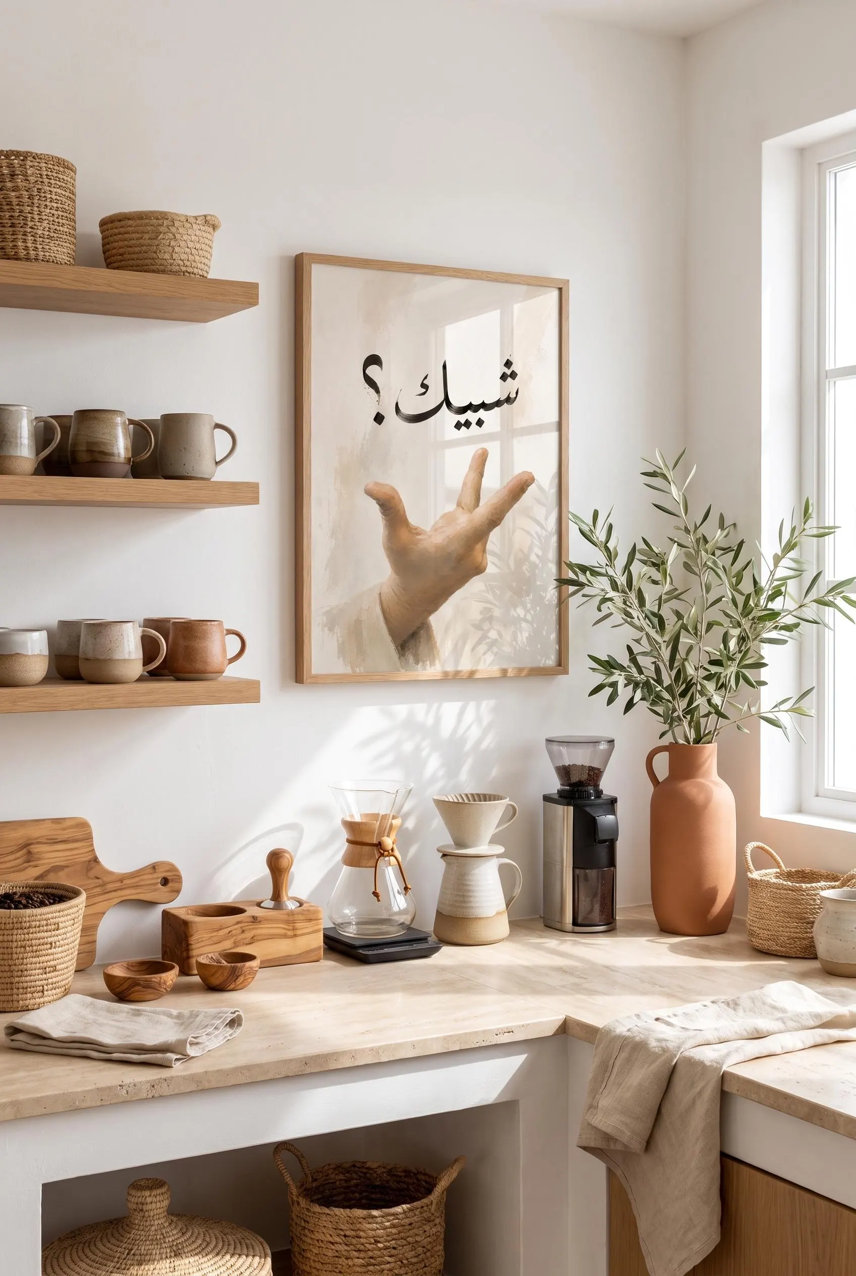 Funny Tunisian "Chbik?" Printable Wall Art | Tunisian Arabic Quote Print | Minimalist Tunisia Decor | Digital Download - image 3
