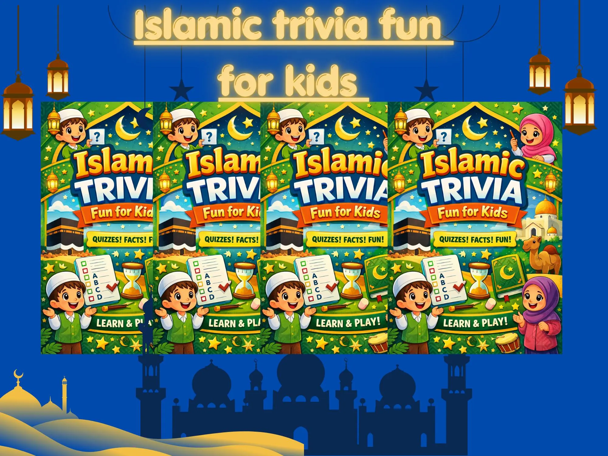 Islamic Trivia for Kids Ages 8-10 | Ramadan Learning Game (PDF Download) - image 3