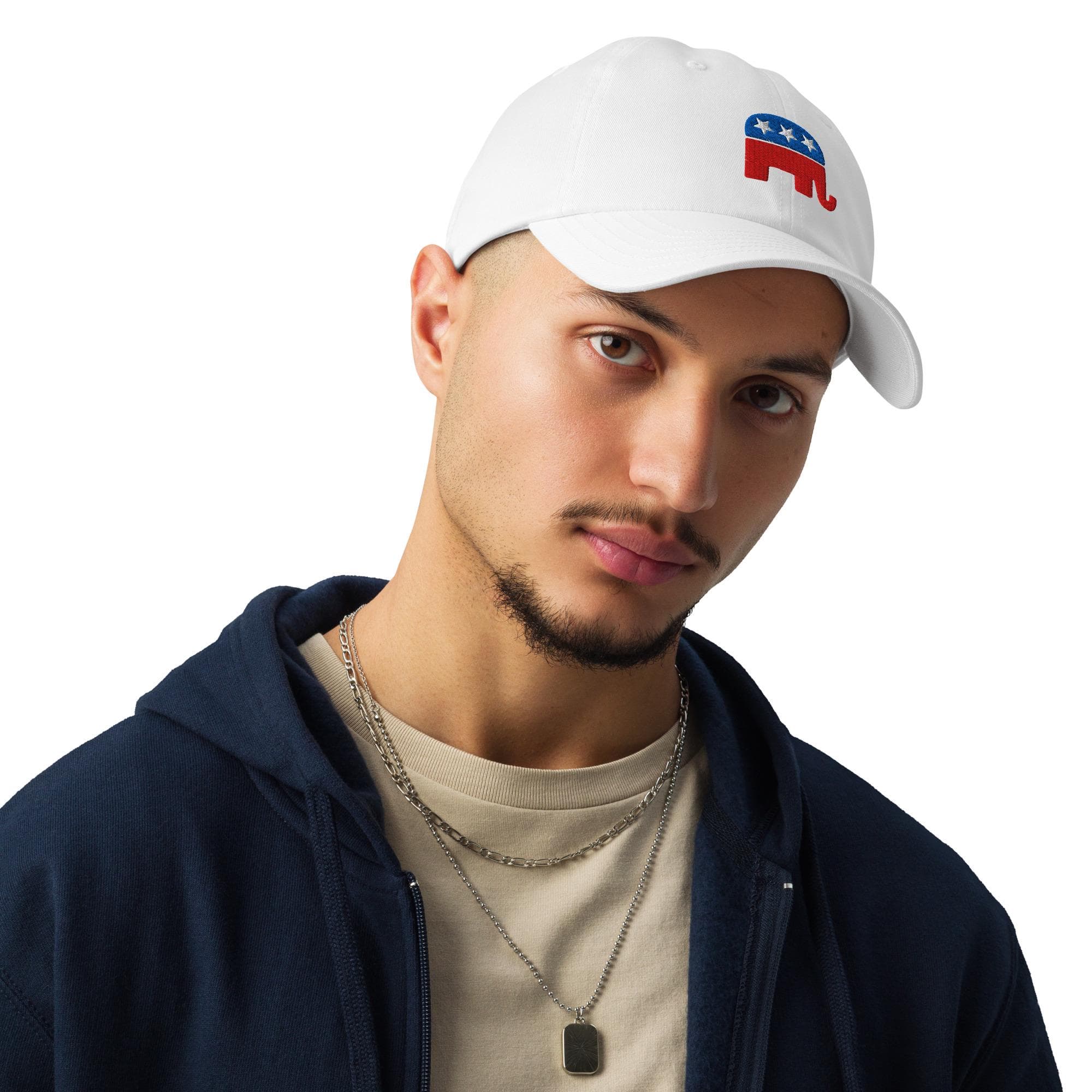 Republican Dad Hat Embroidered Under Armour GOP Elephant Logo Cap Gifts for Republicans