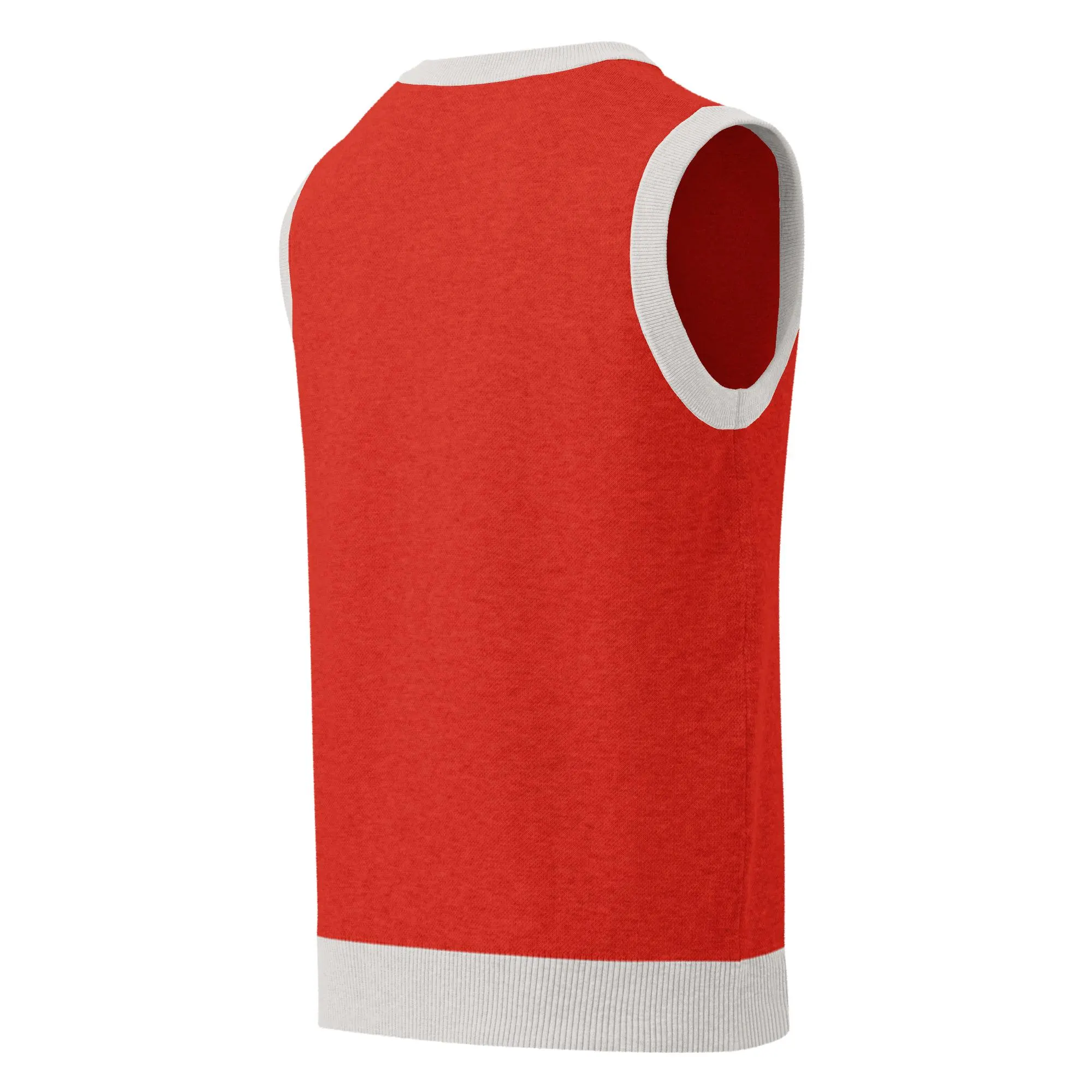 Red Republican Knit V-neck Vest Gifts for Republicans - image 2