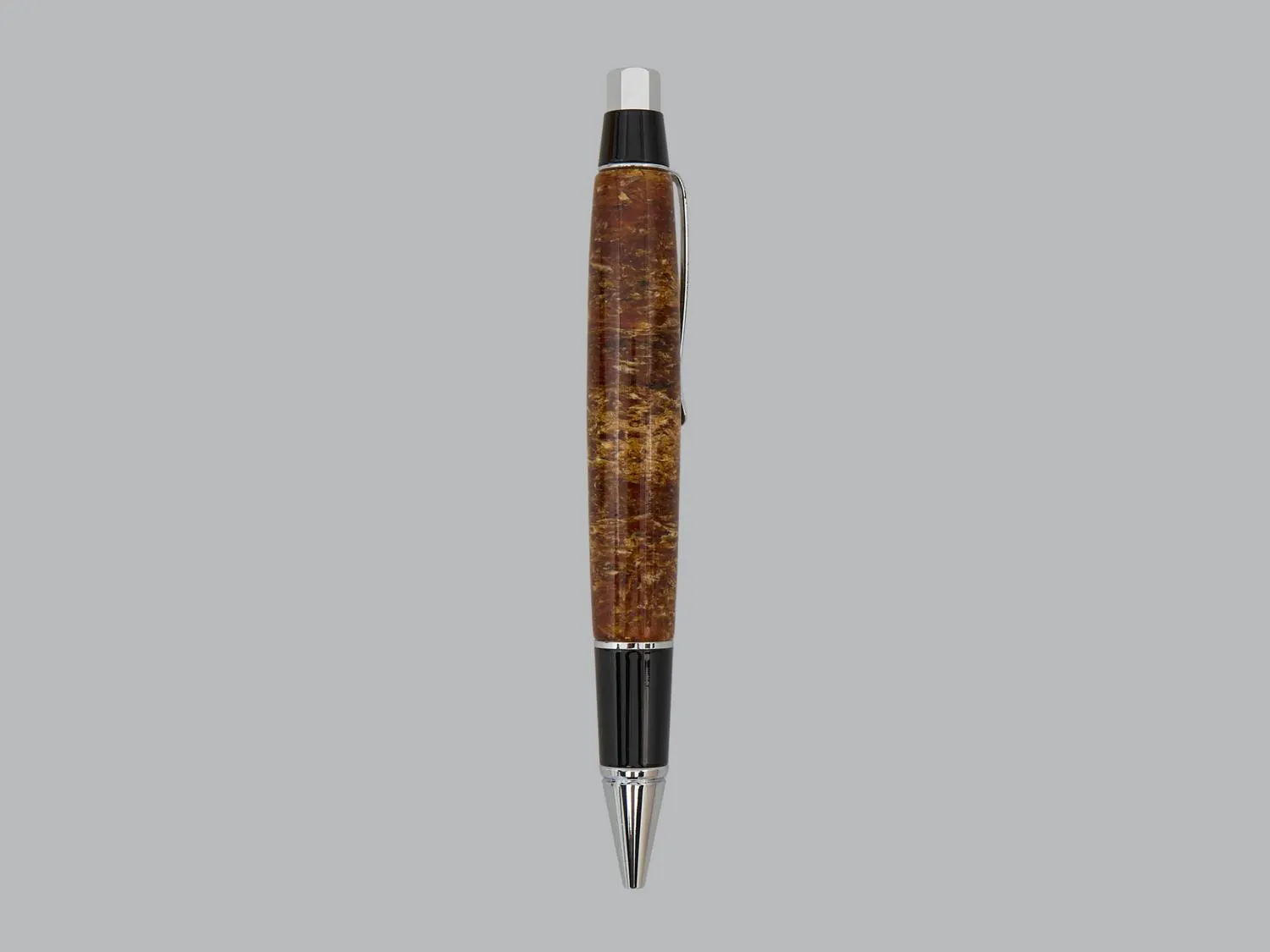 Collector Amber Writing Pen: Premium Refillable Ballpoint, Executive Desk Accessory Gift - image 4