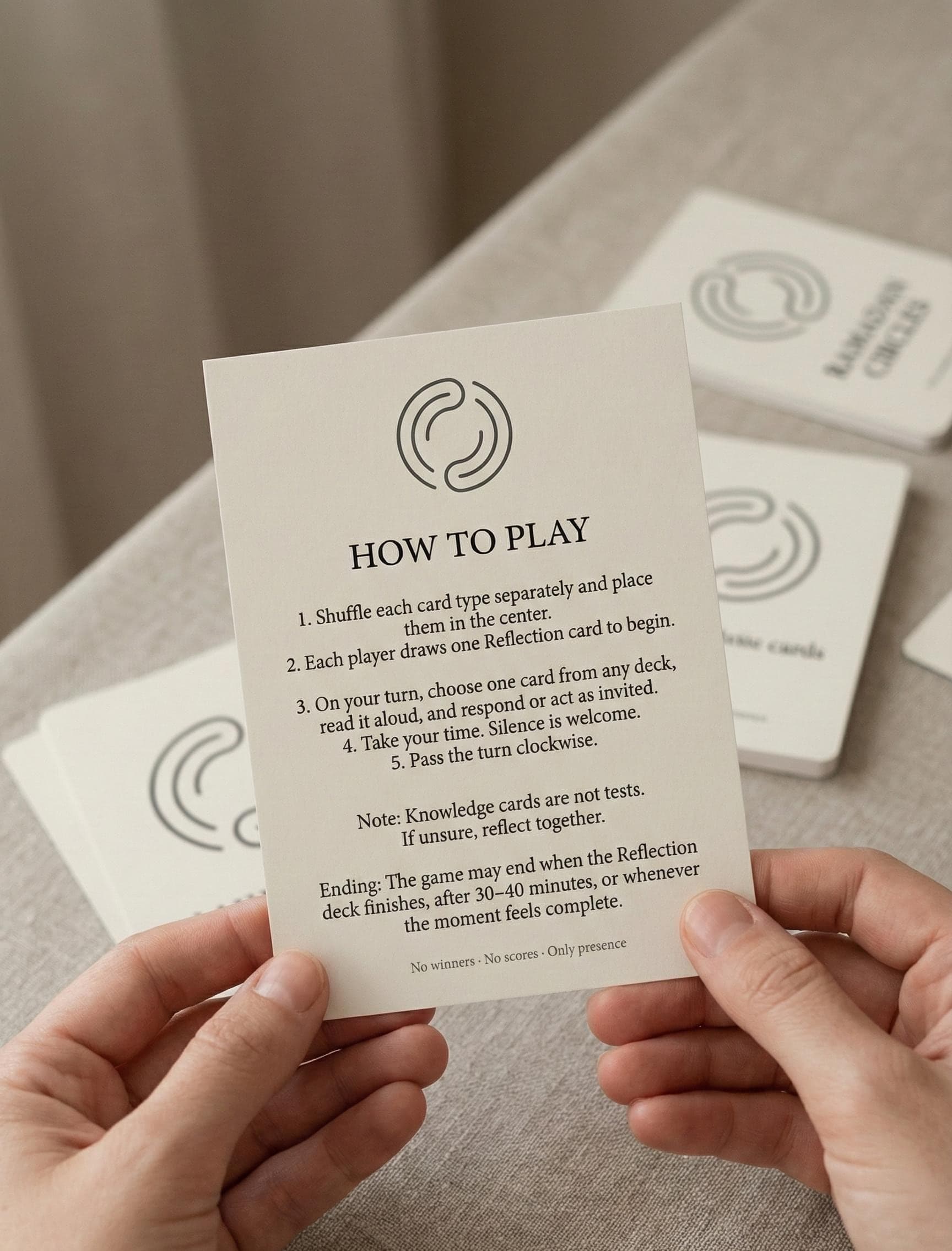 Ramadan Circles Card Game | Mindful Islamic Reflection (Digital Download) - image 4