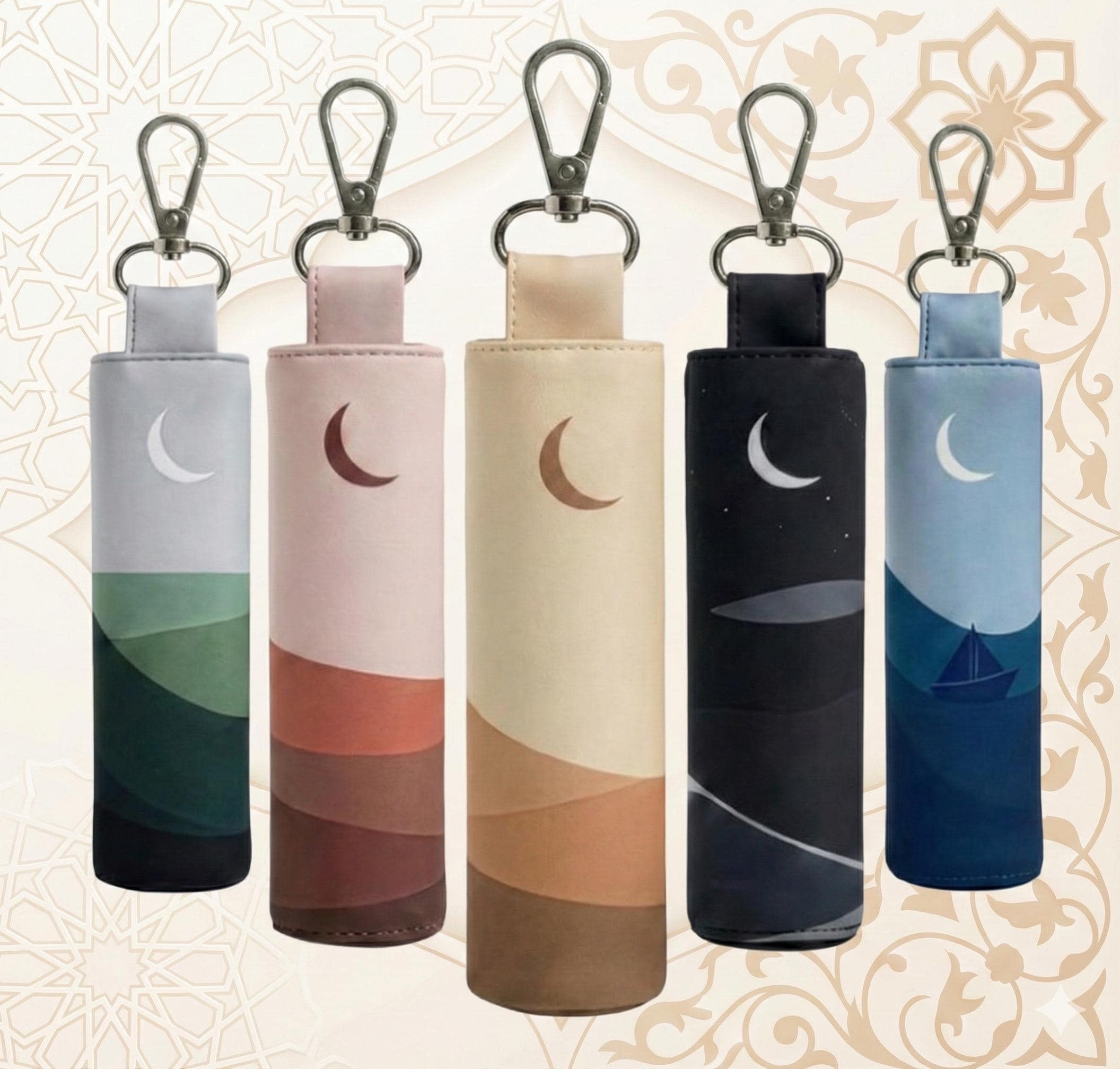 Charm Sejjadah Travel Prayer Mat – Minimalist Islamic Rug (Compact)