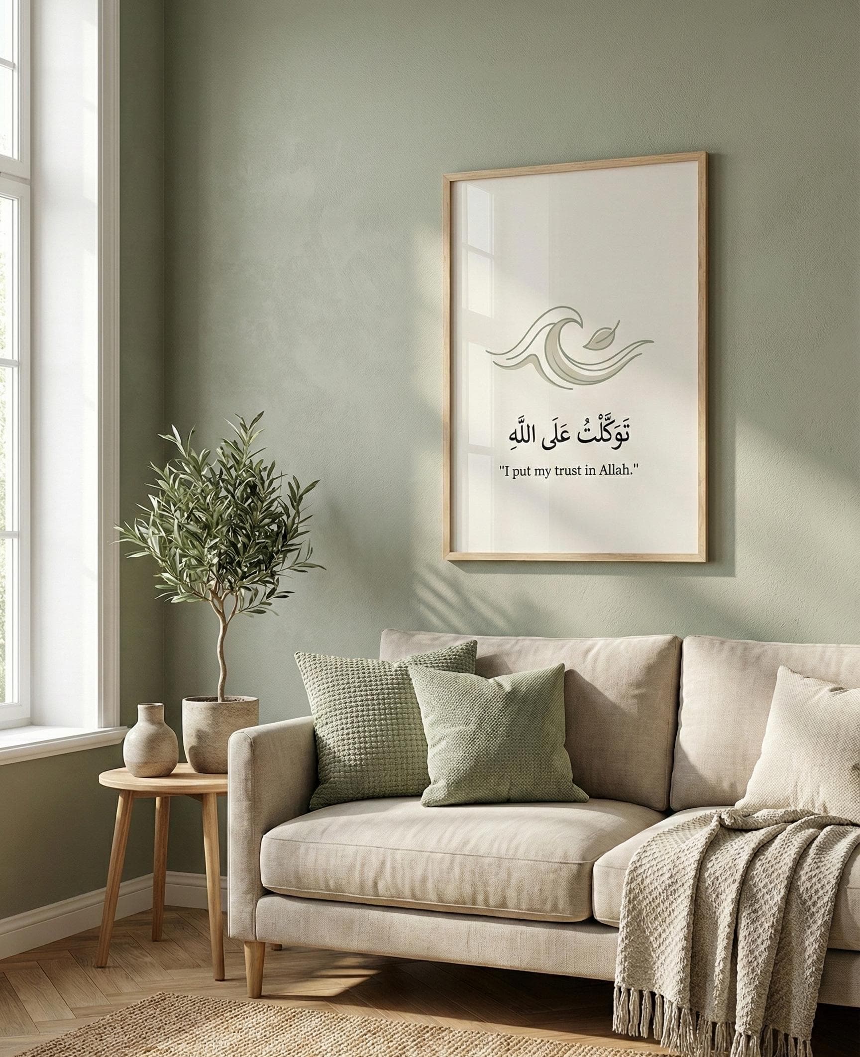 Islamic Wall Art | Tawakkaltu ‘ala Allah Dua Print (Digital Download) - image 4