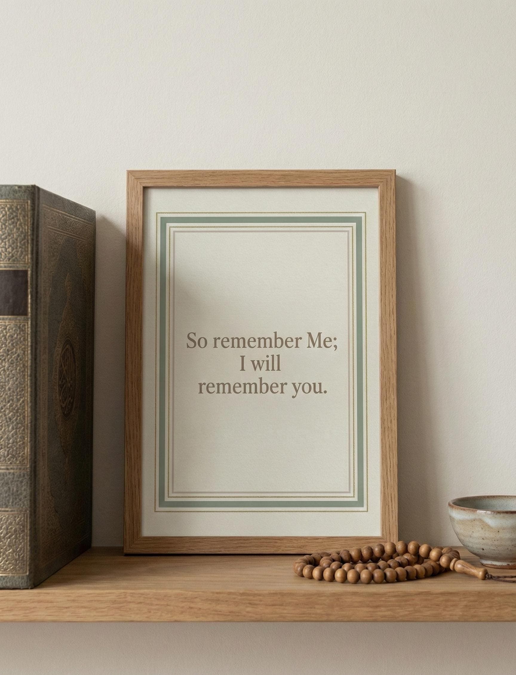 Quran Quote Print | Minimalist Islamic Wall Art (Digital Download) - image 4