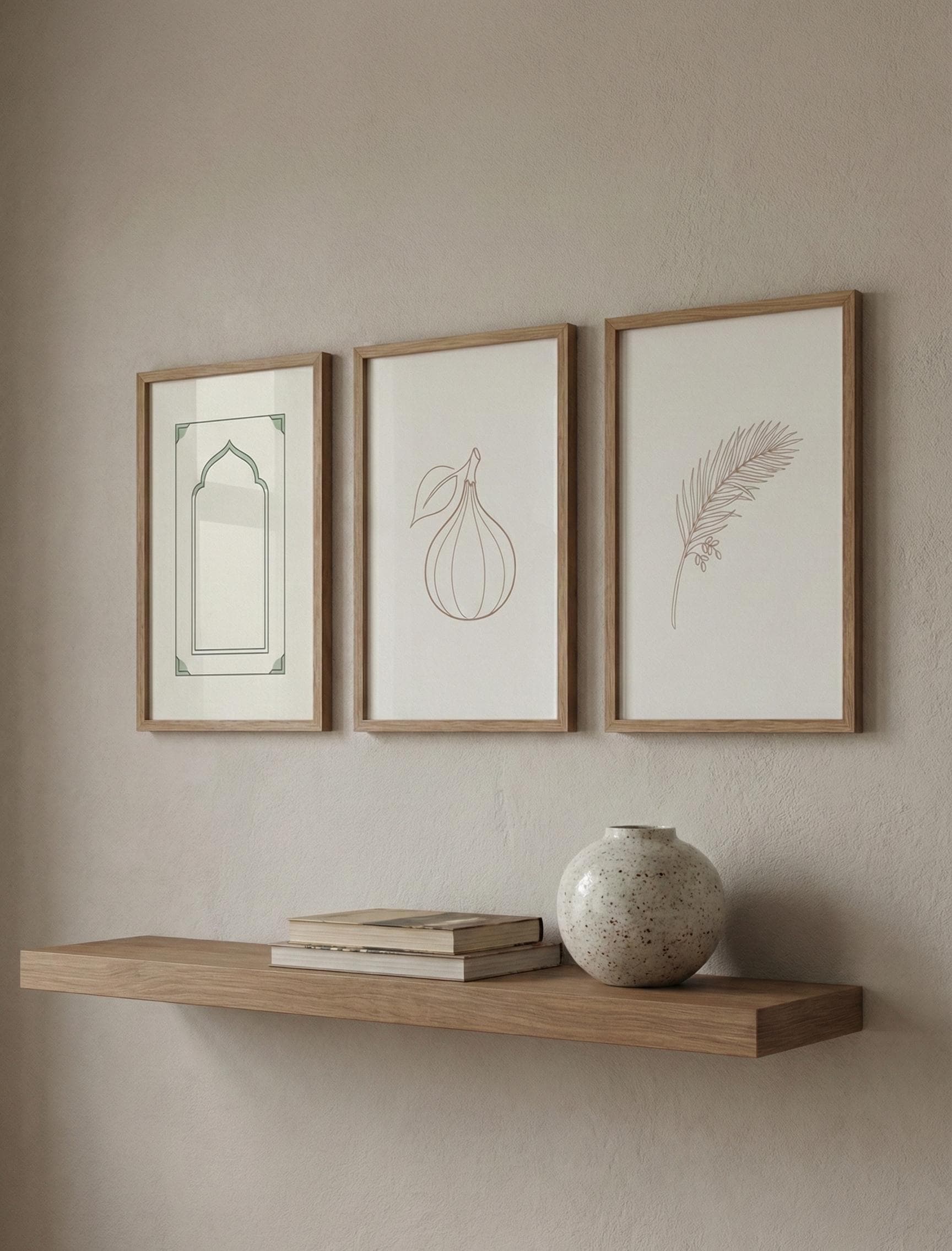 Ramadan Wall Art Set | Minimalist Islamic Prints (Digital Download) - image 3