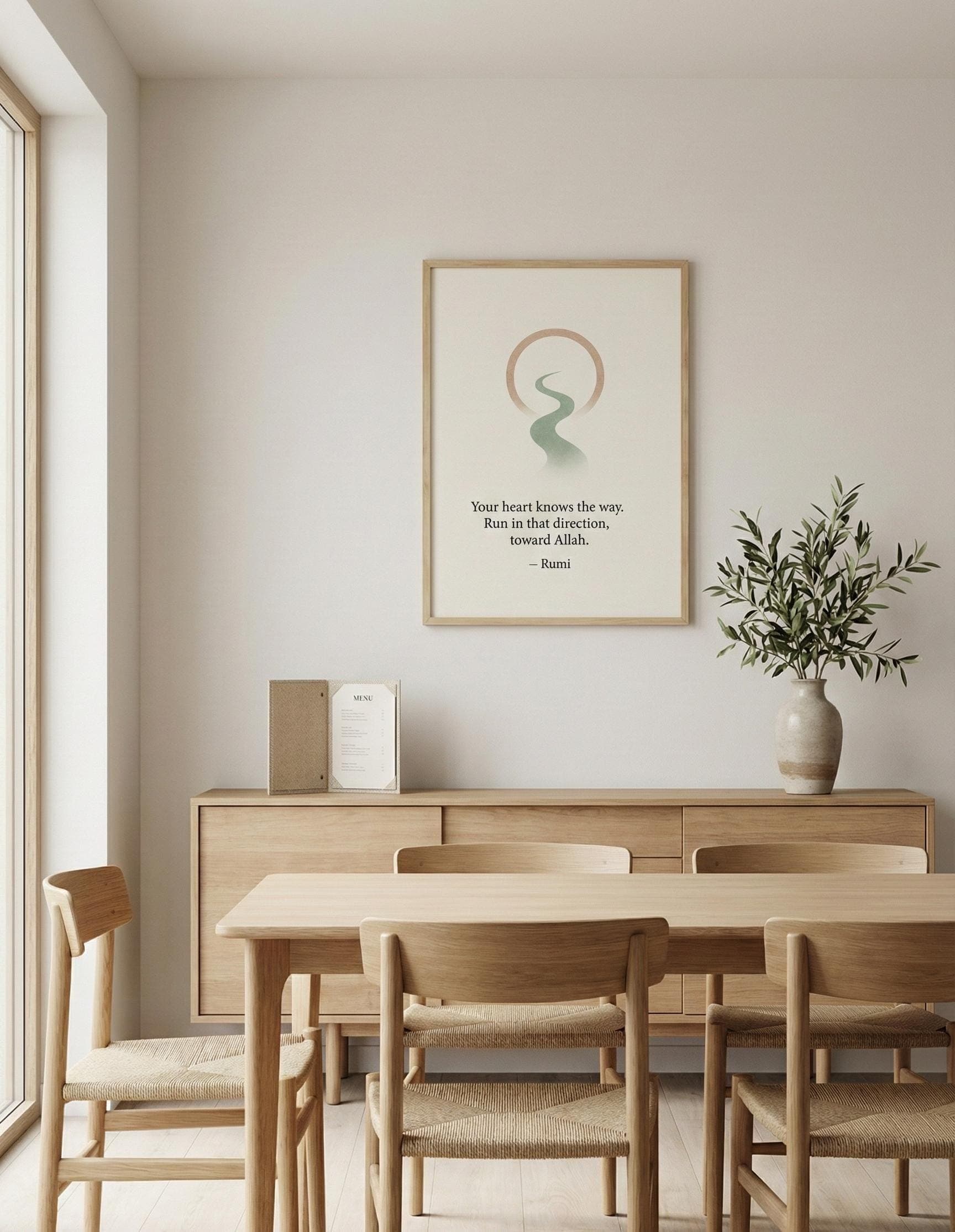 Minimalist Islamic Rumi Quote Print – Spiritual Home Decor (Digital Download) - image 3