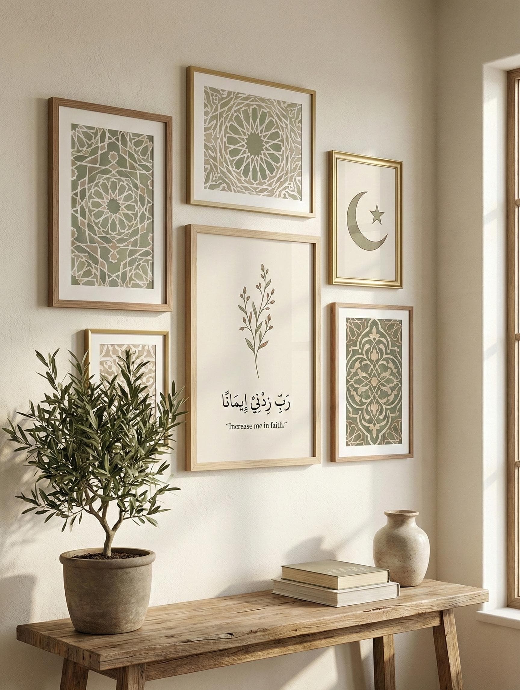 Islamic Dua Art | Rabb Zidni Imanan Faith Print (Digital Download) - image 5