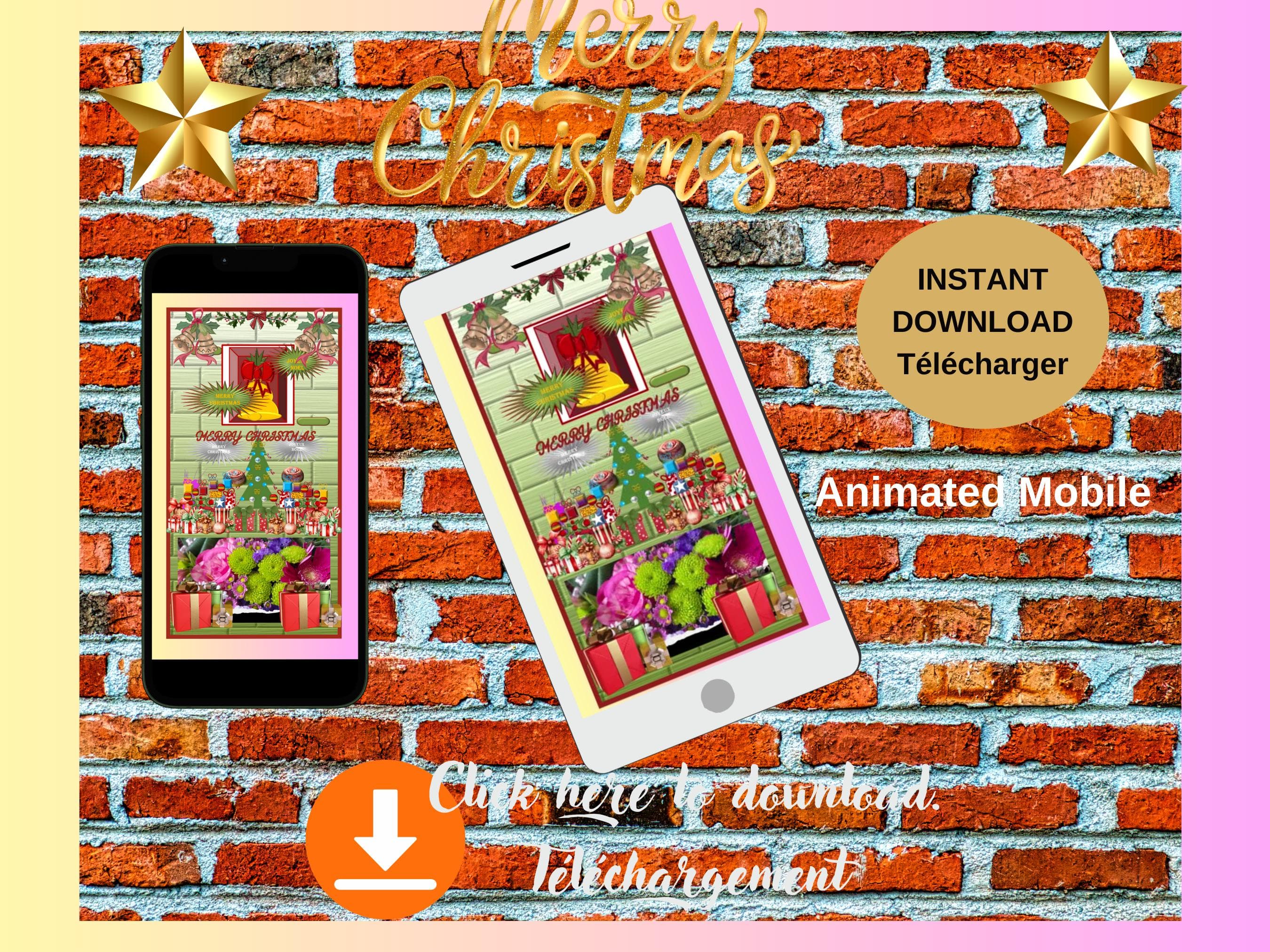 Animated Christmas E-Card Video – Season's Greetings (Digital Download) - image 5