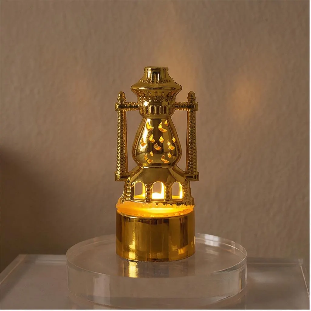 Turkish Crescent Castle Desk Lamp | Islamic Ramadan Night Light | Eid Table Decor | Ottoman Home Lighting - image 3
